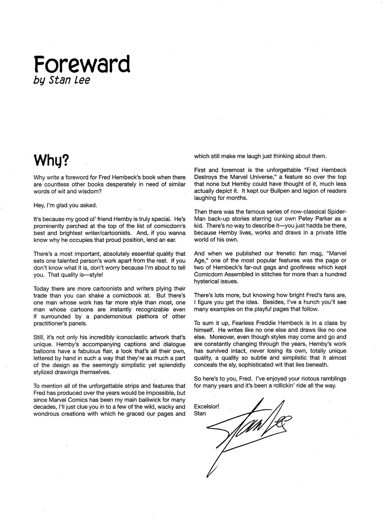 Read online The Nearly Complete Essential Hembeck Archives Omnibus comic -  Issue # TPB (Part 1) - 6