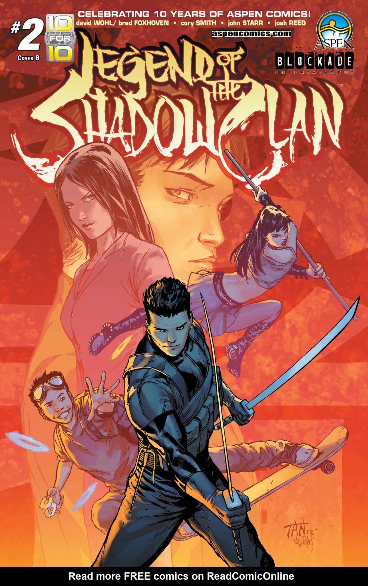 Read online Legend of the Shadow Clan comic -  Issue #2 - 2