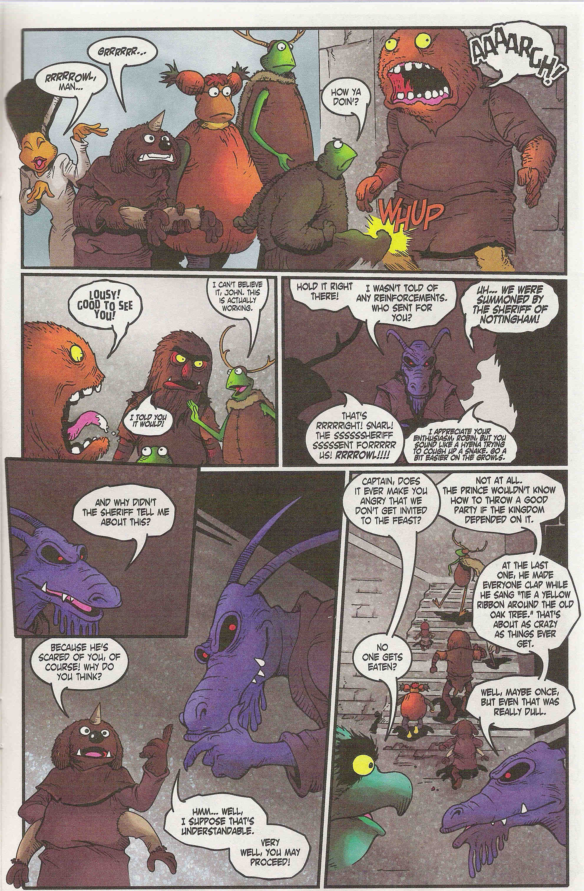 Read online Muppet Robin Hood comic -  Issue #2 - 20