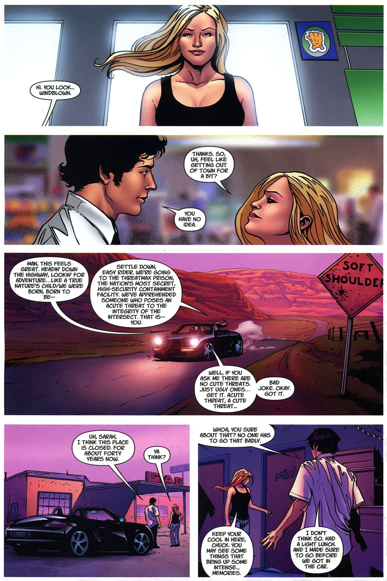 Read online Chuck comic -  Issue #1 - 11