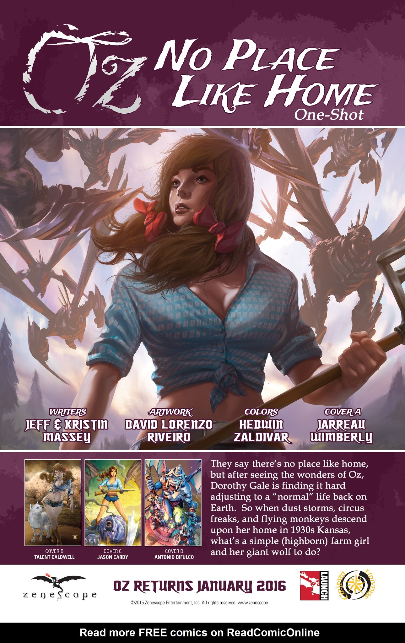 Read online Grimm Fairy Tales presents Oz: Reign of the Witch Queen comic -  Issue #6 - 23