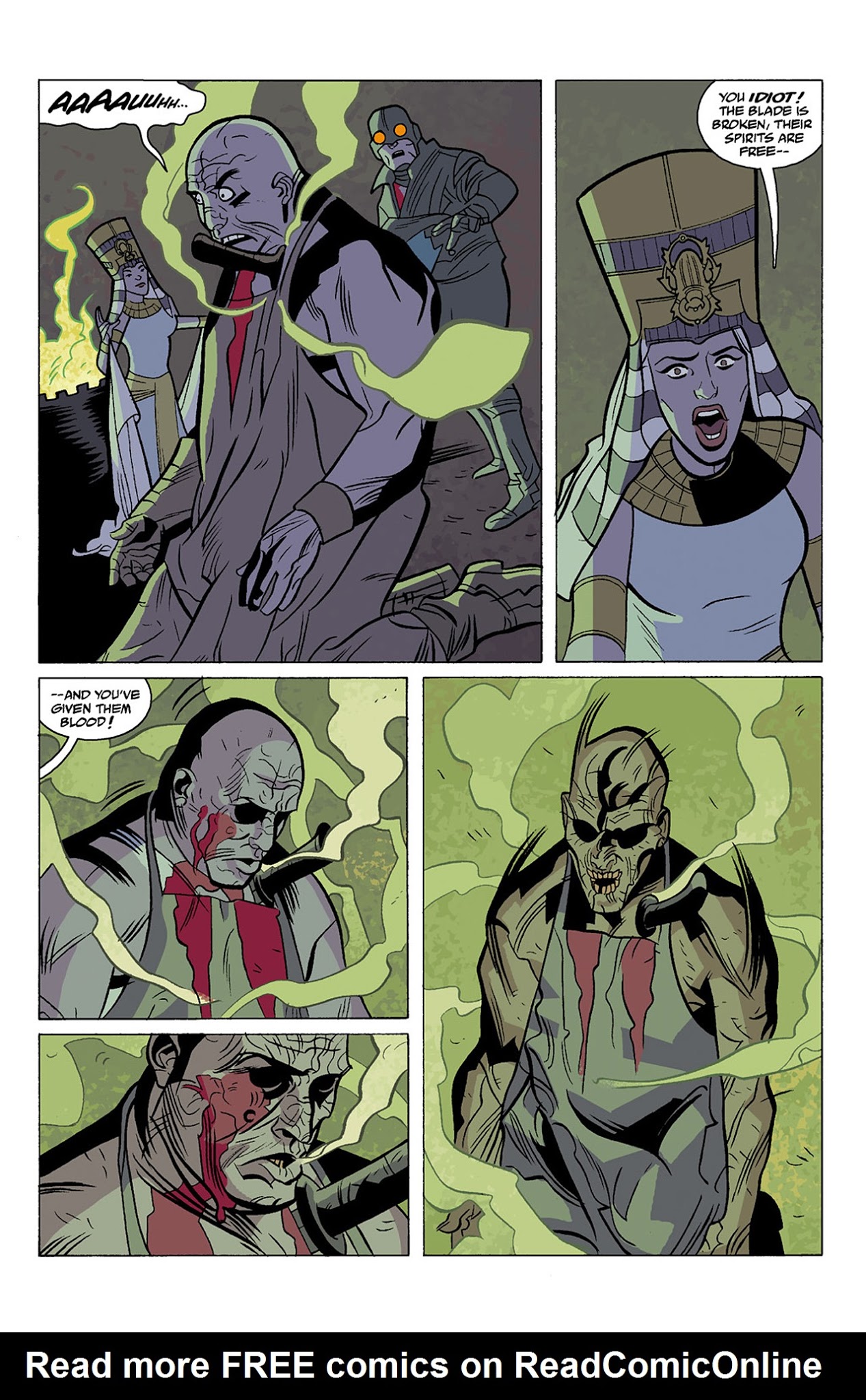 Read online Lobster Johnson: The Prayer of Neferu comic -  Issue # Full - 19