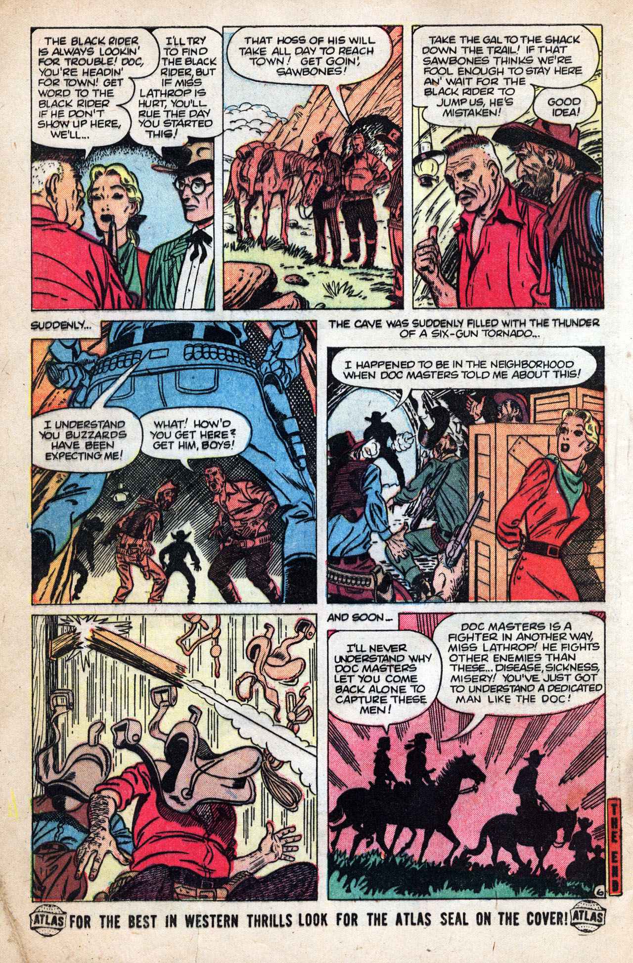Read online Western Tales of Black Rider comic -  Issue #31 - 8