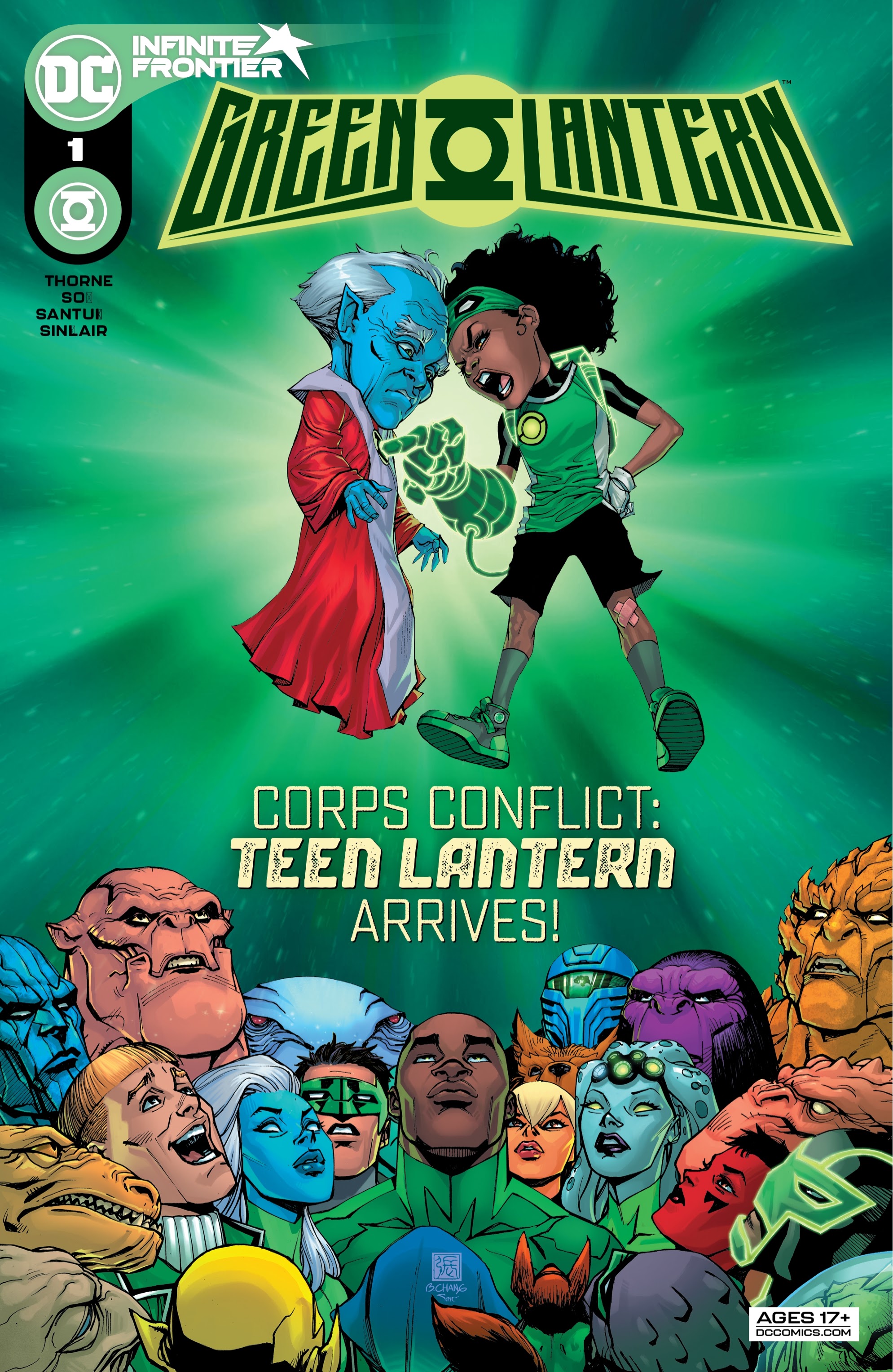 Read online Green Lantern (2021) comic -  Issue #1 - 1