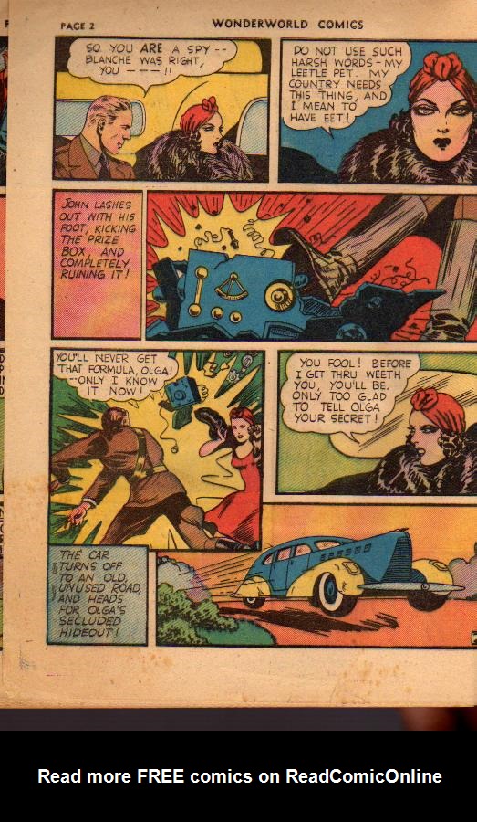 Read online Wonderworld Comics comic -  Issue #13 - 3
