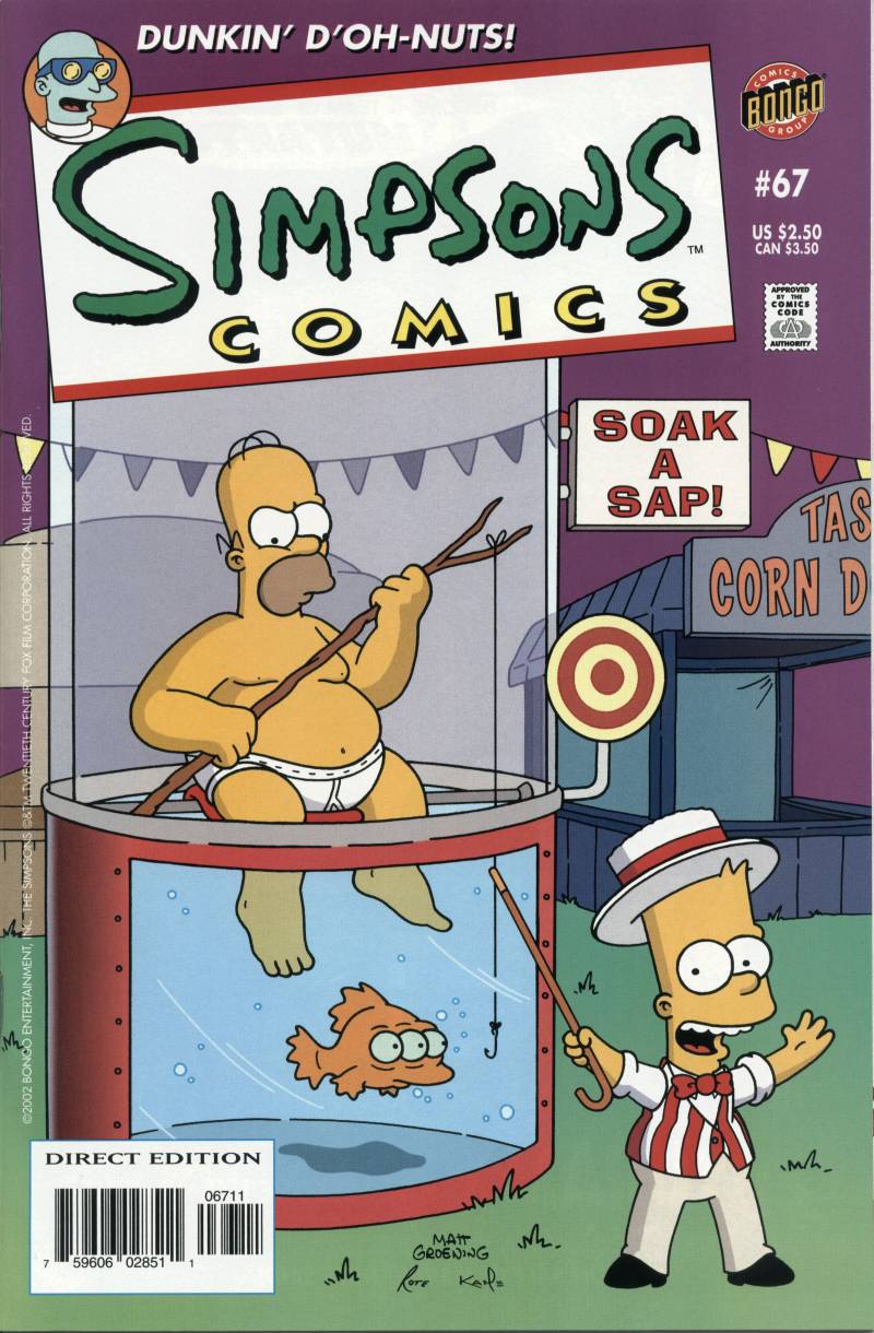 Simpsons Comics issue 67 - Page 1