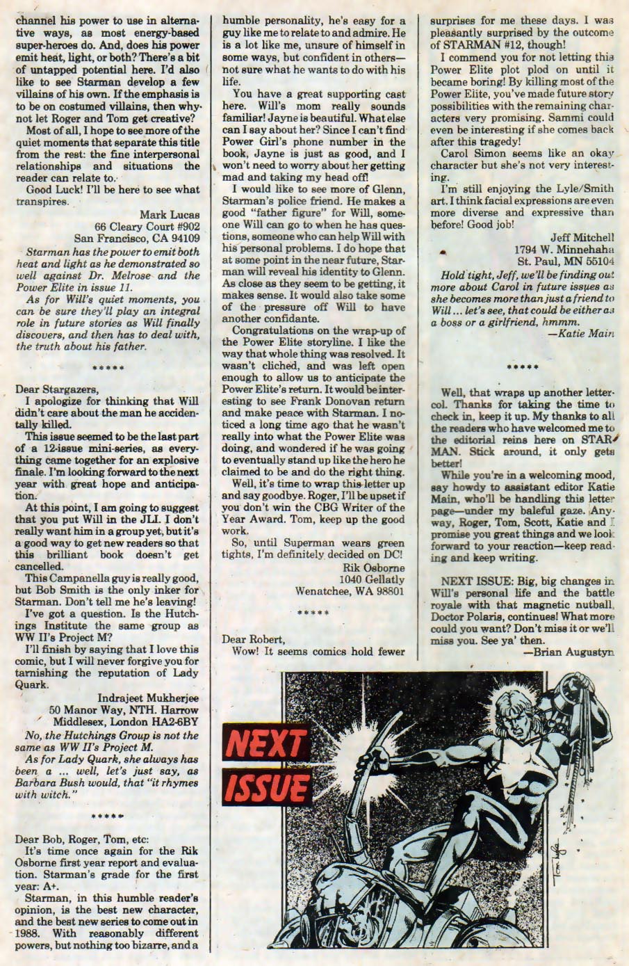 Starman (1988) Issue #17 #17 - English 25