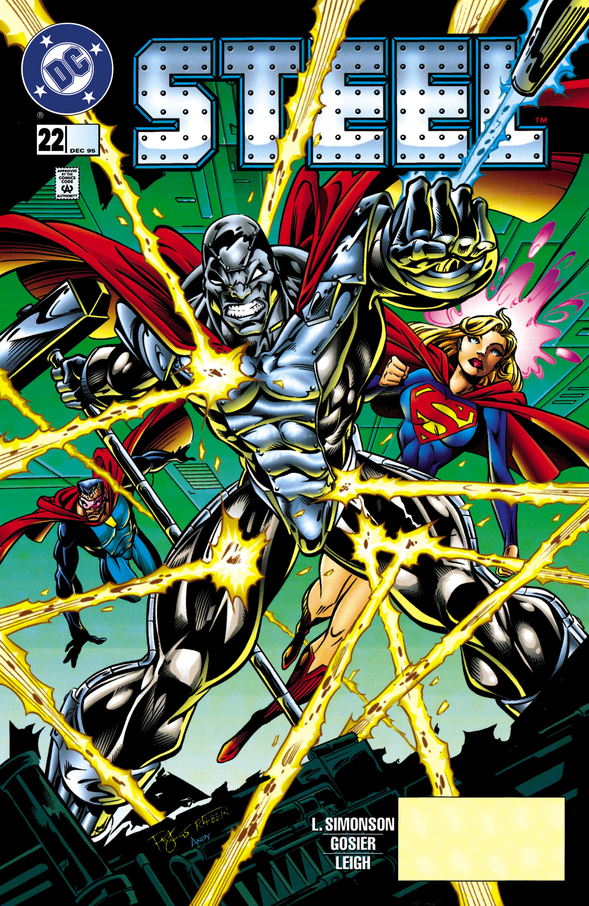 Read online Steel (1994) comic -  Issue #22 - 1