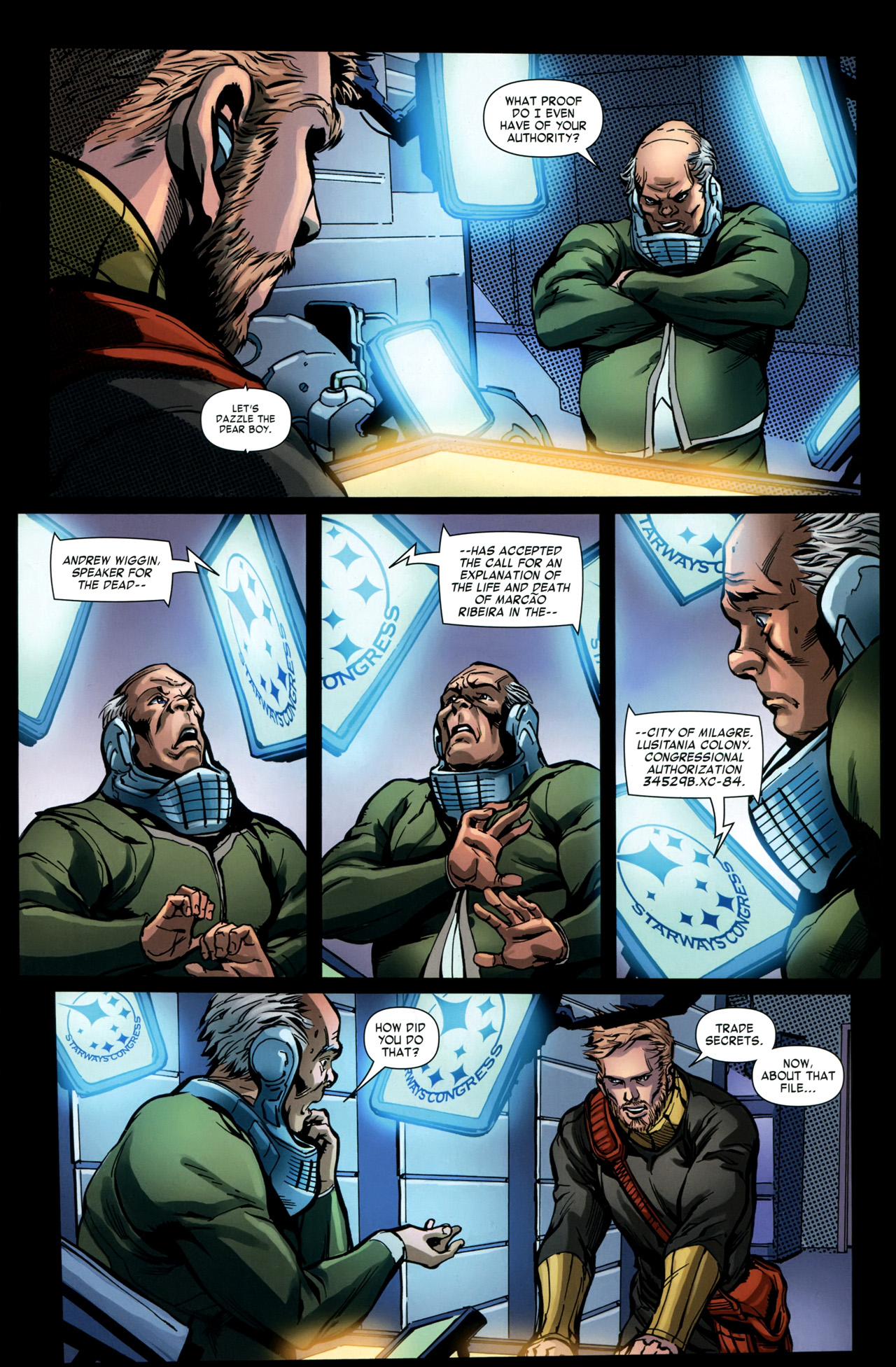 Read online Orson Scott Card's Speaker for the Dead comic -  Issue #2 - 21