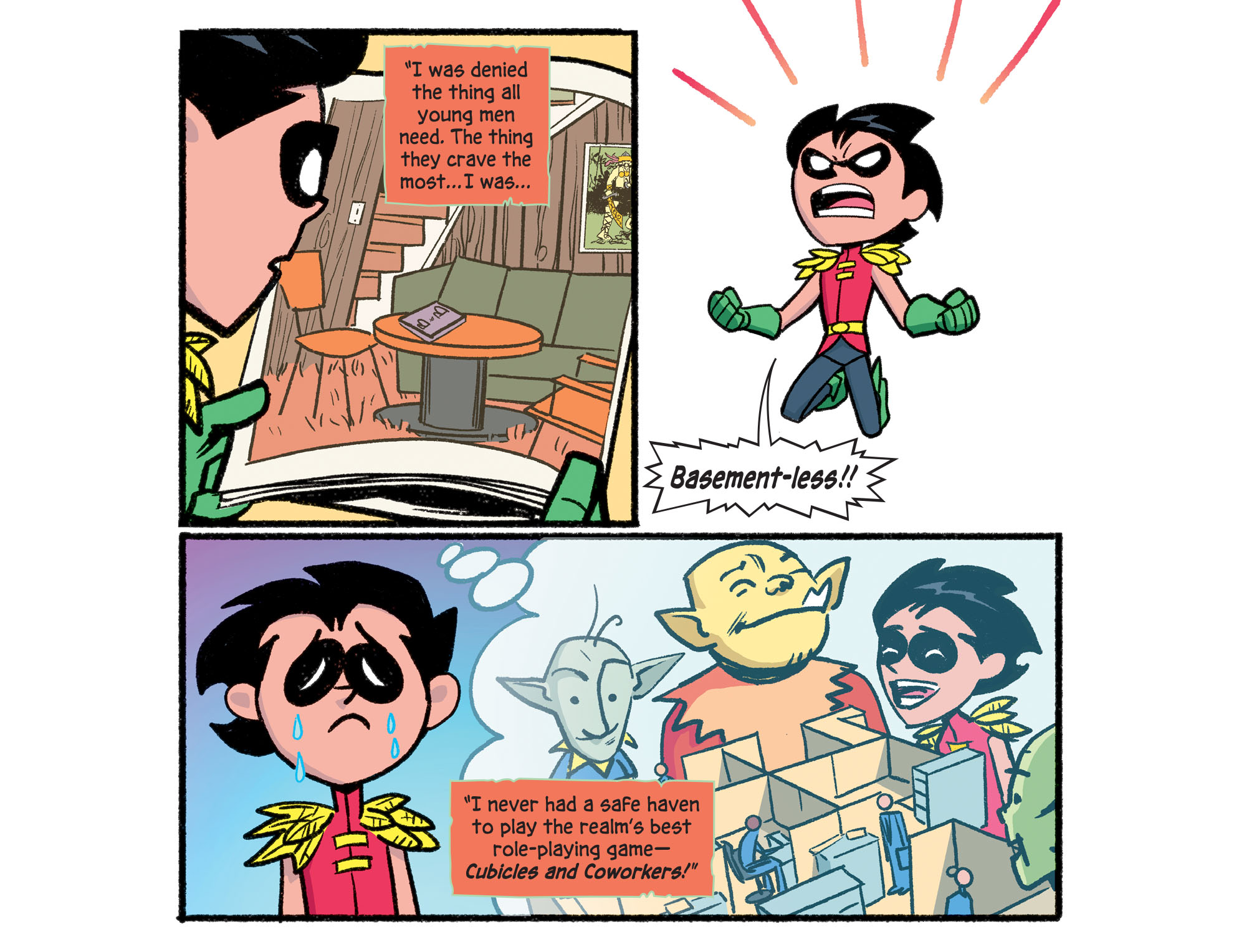 Read online Teen Titans Go! Roll With It! comic -  Issue #3 - 7