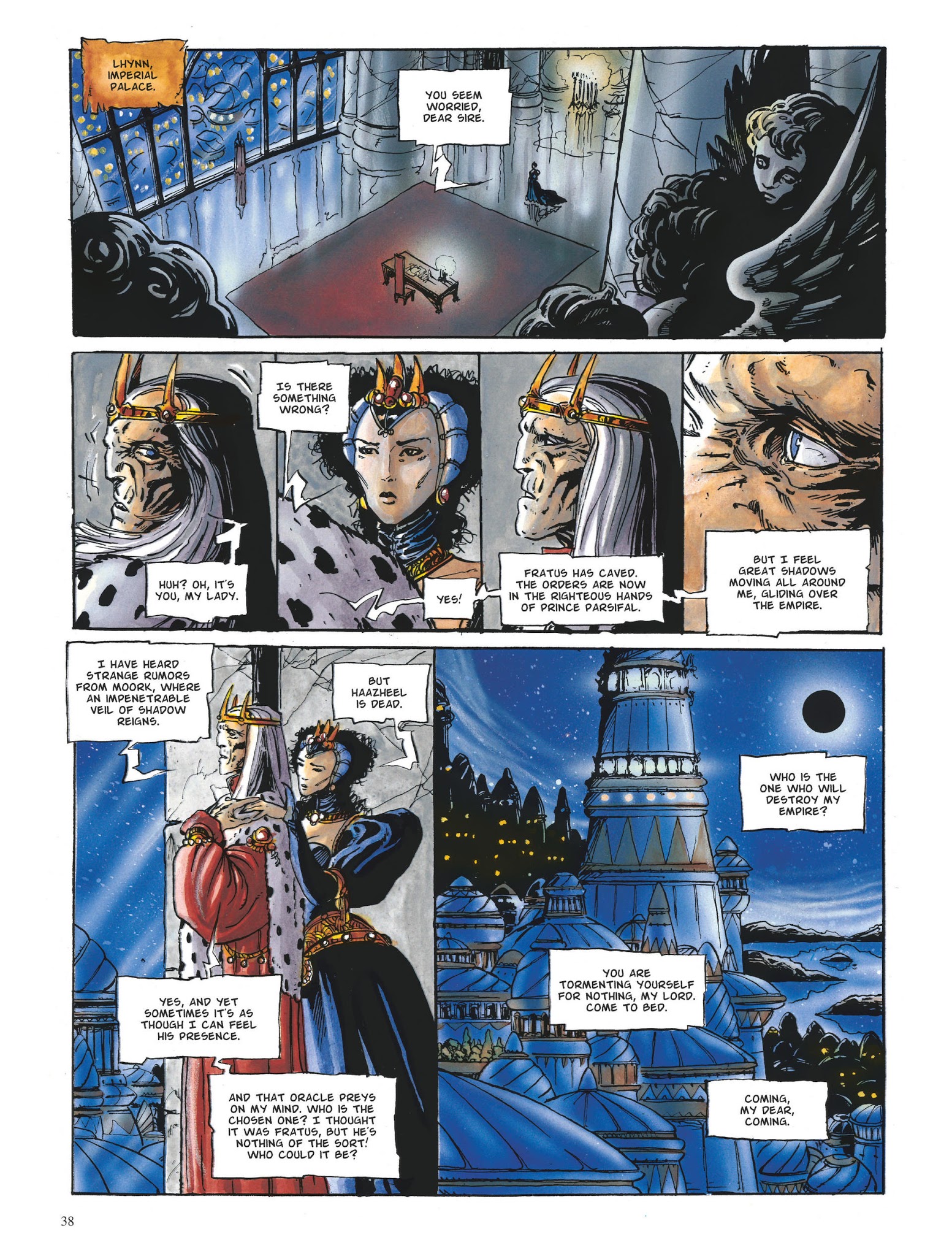 Read online The Black Moon Chronicles comic -  Issue #9 - 36