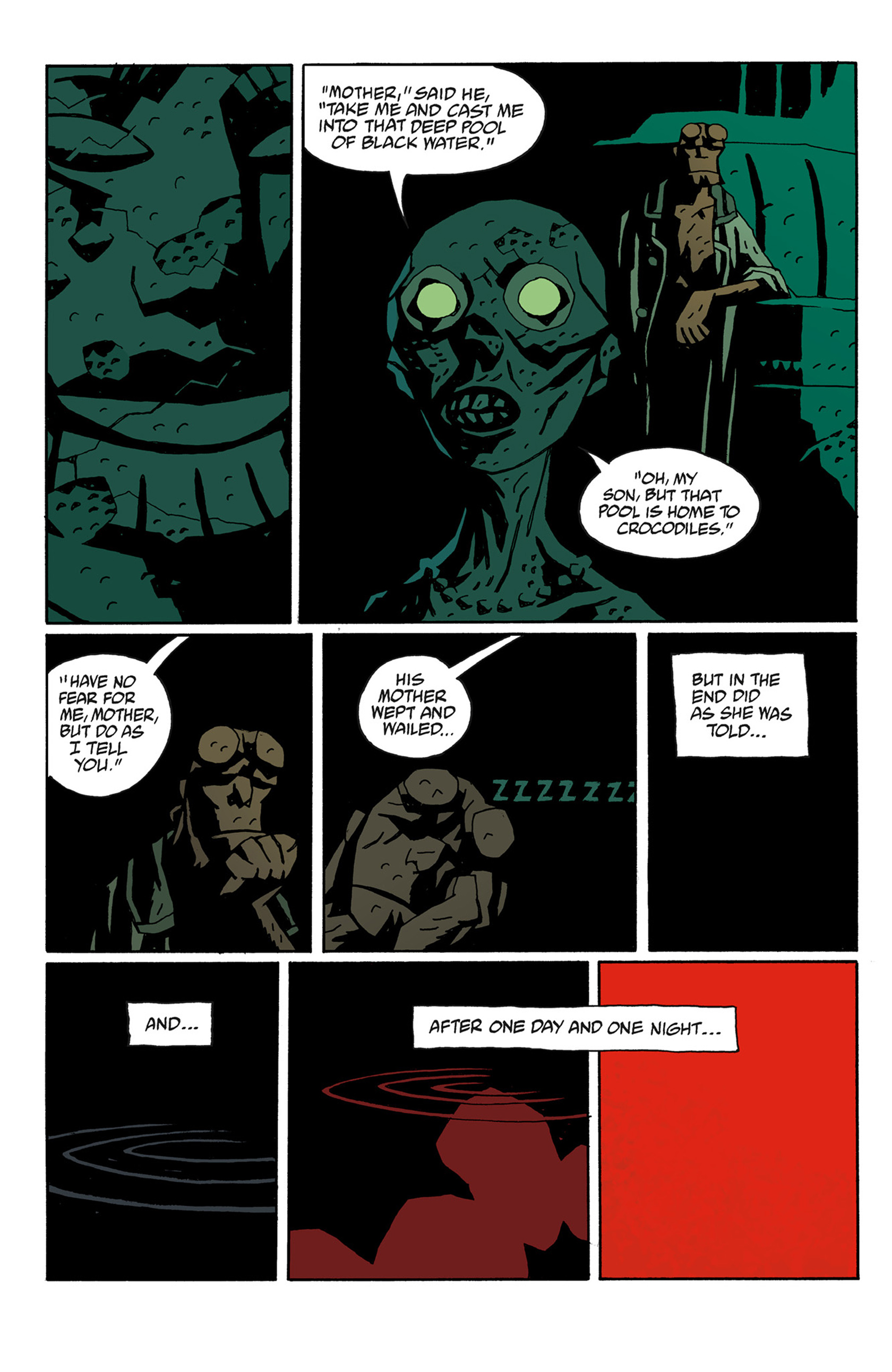 Read online Hellboy: The Troll Witch and Others comic -  Issue # TPB - 90
