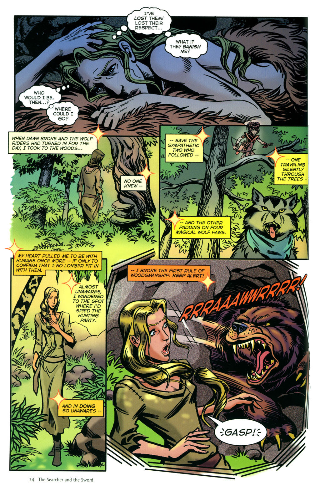 Read online Elfquest: The Searcher and the Sword comic -  Issue # TPB - 35