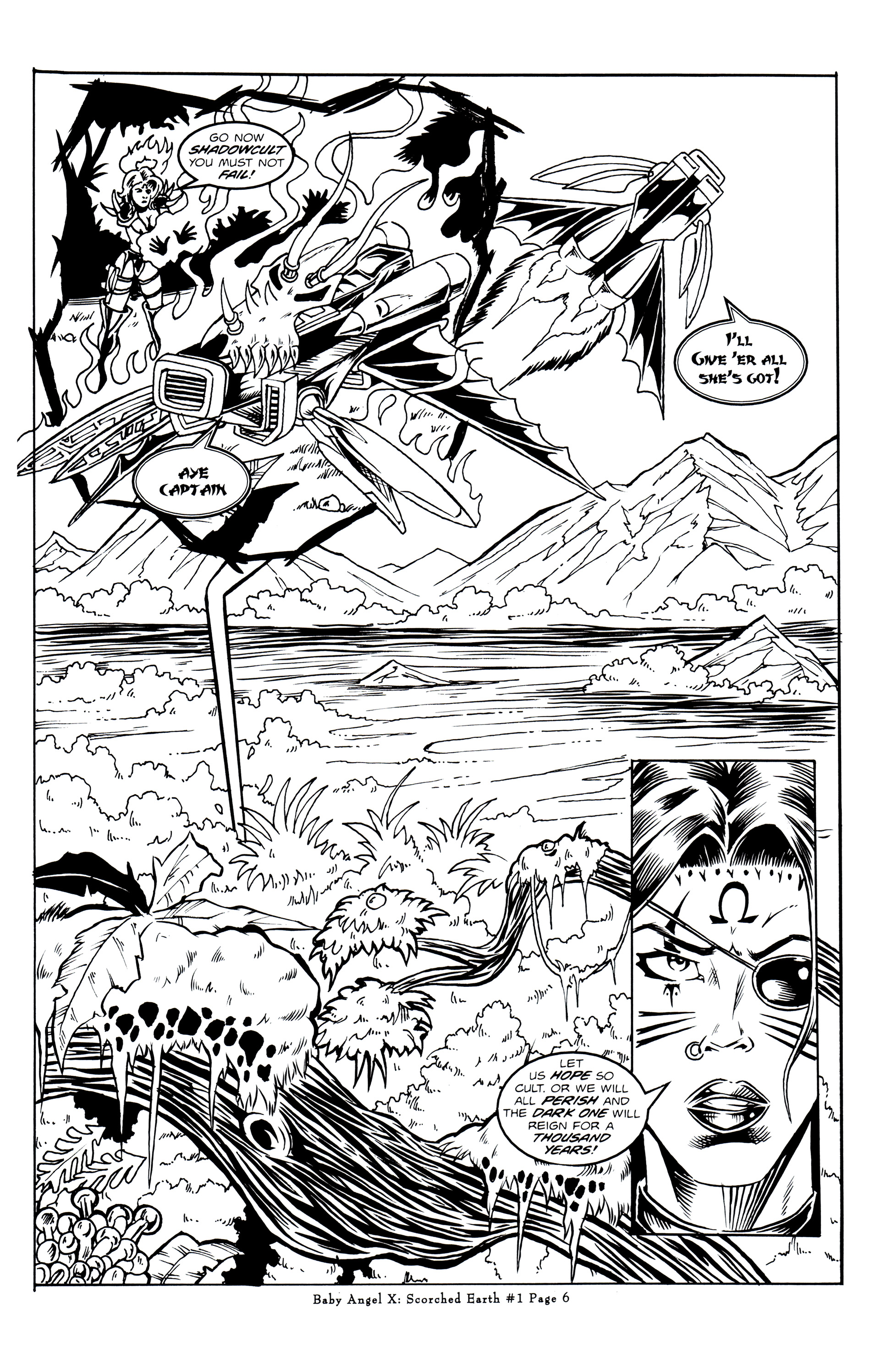 Read online Baby Angel X: Scorched Earth comic -  Issue #1 - 8