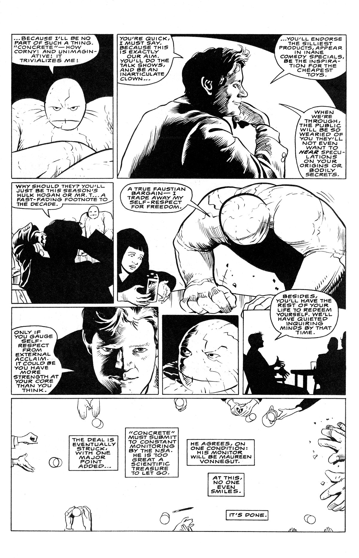 Read online Concrete comic -  Issue #4 - 23