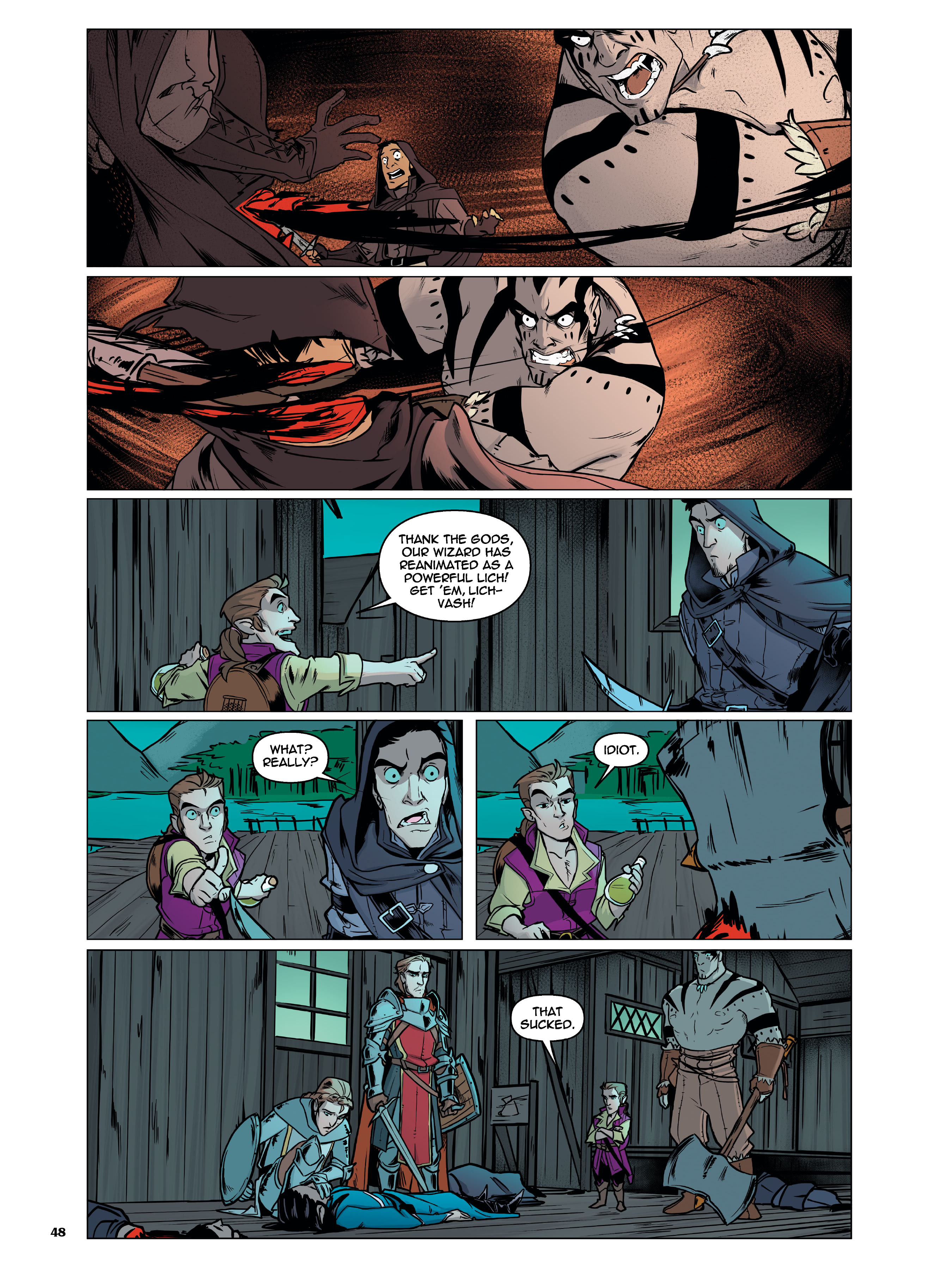 Read online Critical Role Vox Machina Origins comic -  Issue # (2019) _TPB Library Edition (Part 1) - 51