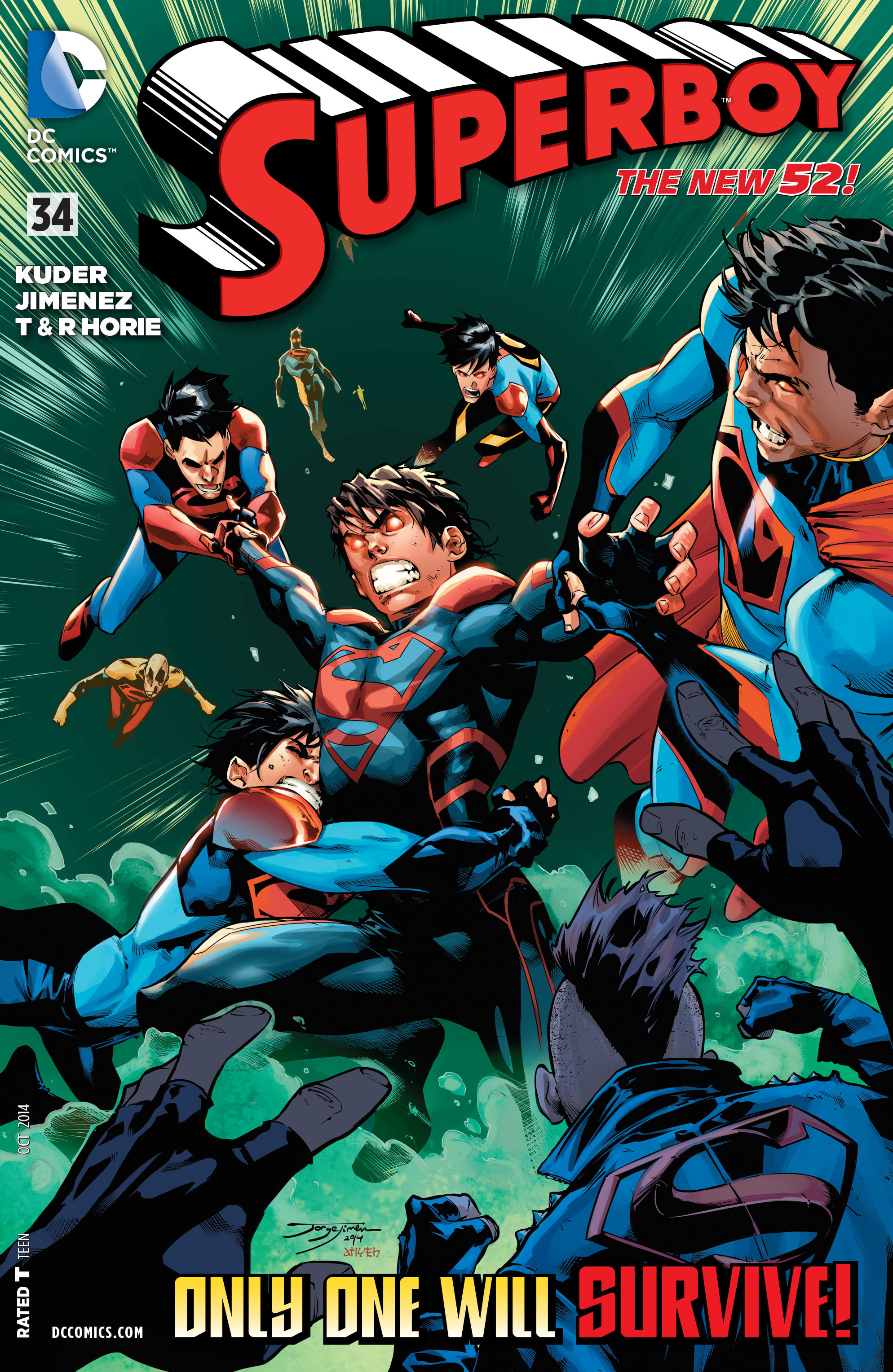 Read online Superboy (2012) comic -  Issue #34 - 1