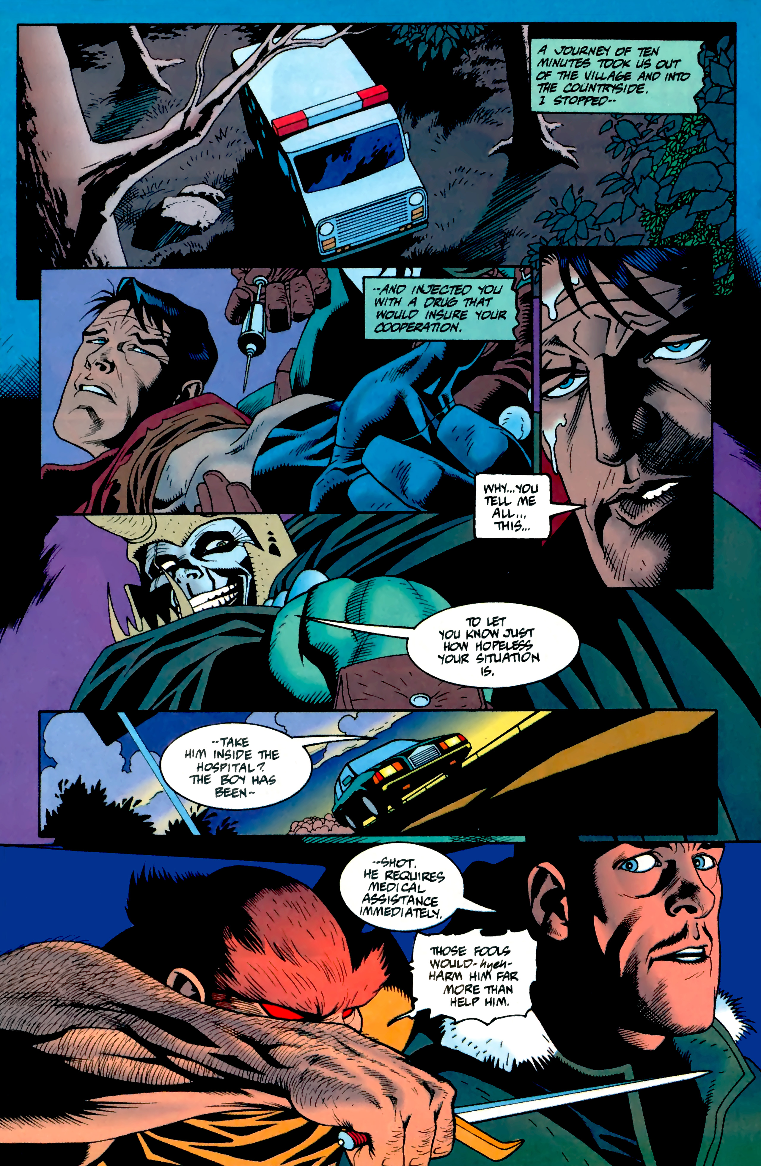 Read online Batman: Sword of Azrael comic -  Issue #3 - 12