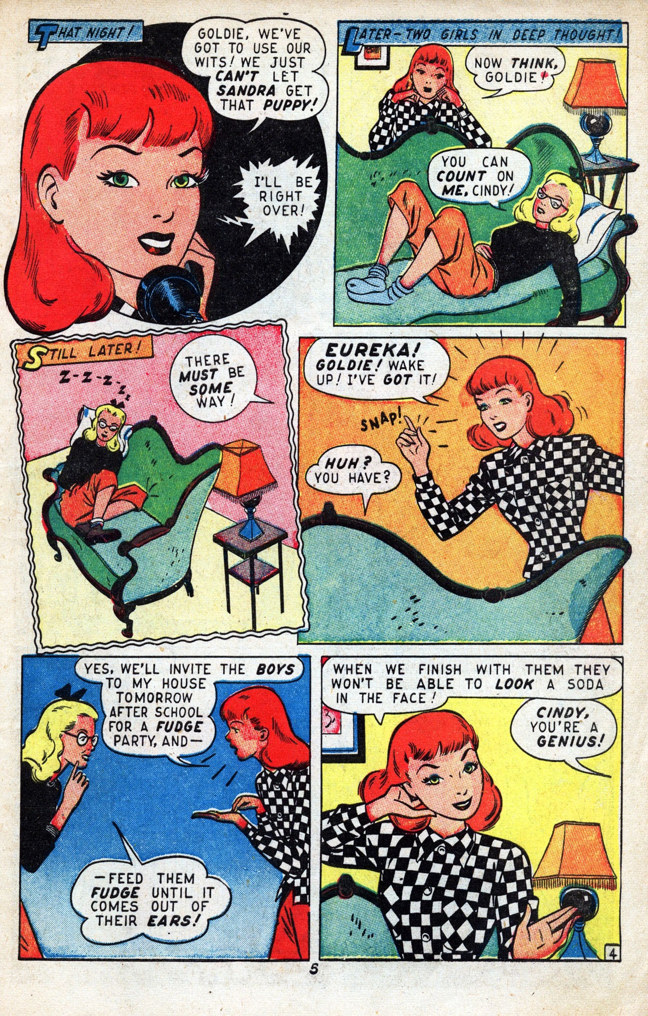 Read online Junior Miss (1947) comic -  Issue #24 - 7