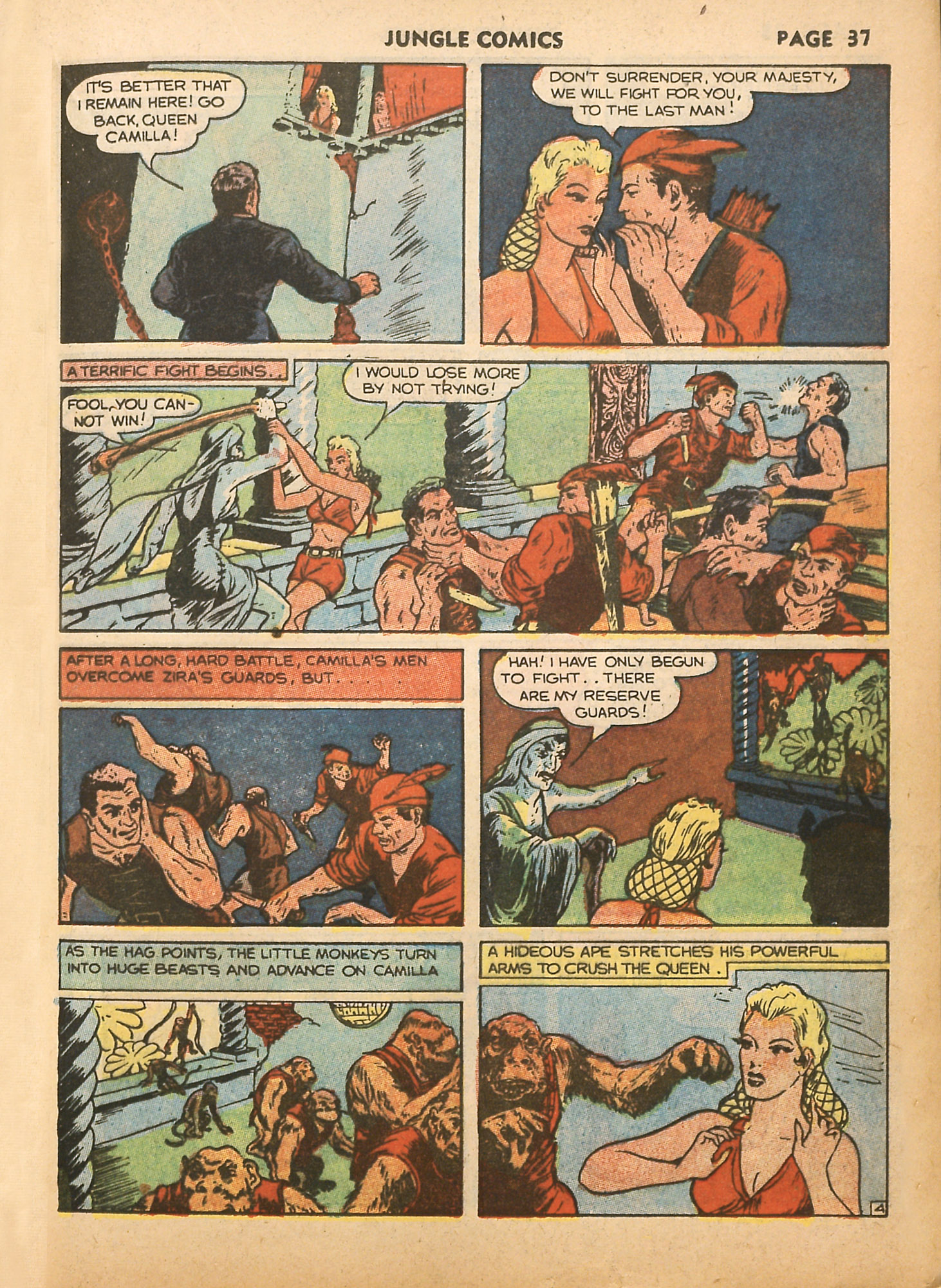 Read online Jungle Comics comic -  Issue #13 - 39