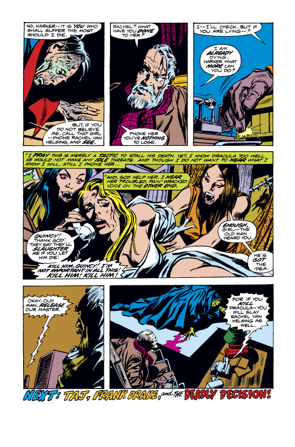 Read online Tomb of Dracula (1972) comic -  Issue #32 - 19