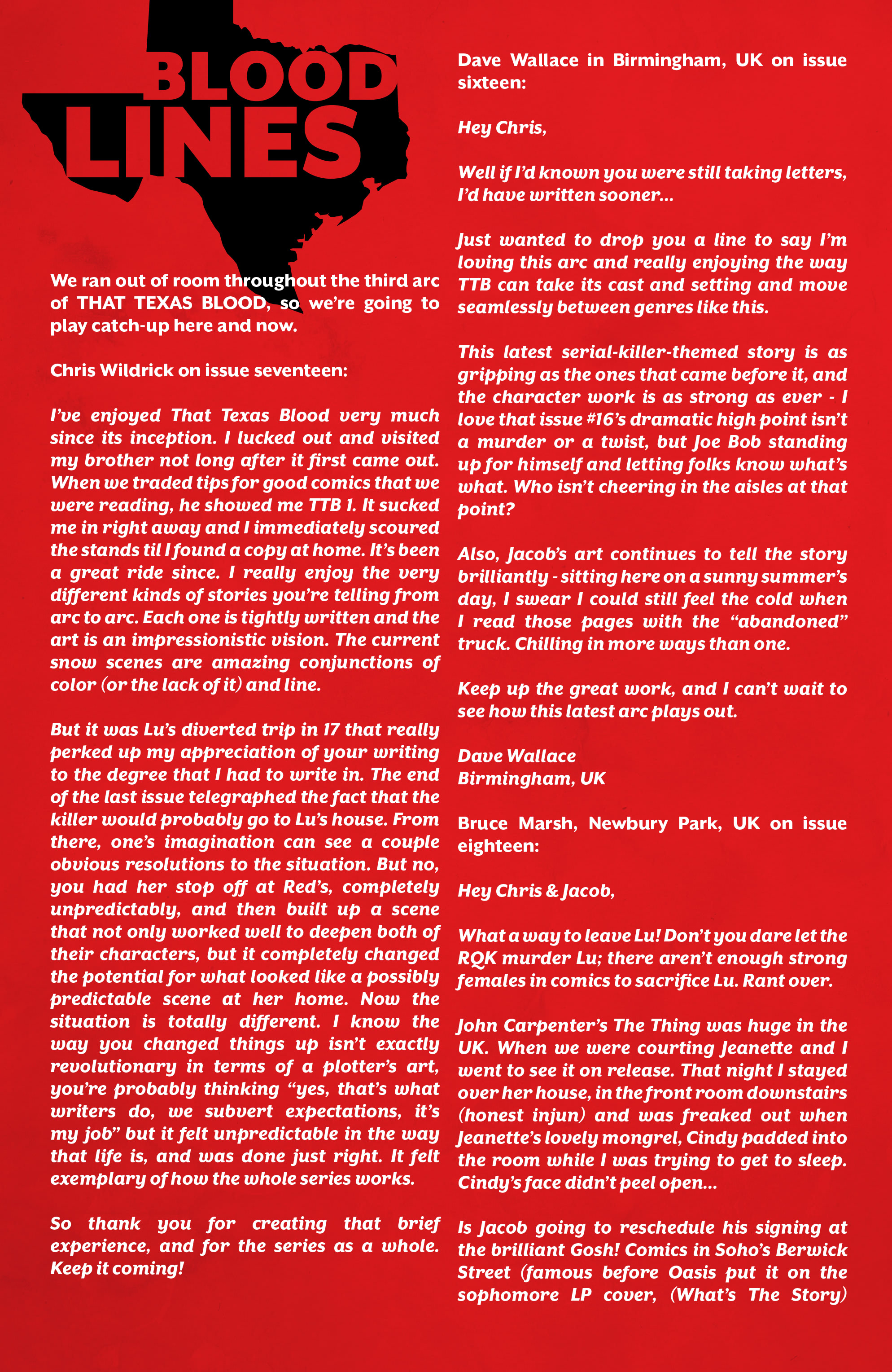 Read online That Texas Blood comic -  Issue #20 - 30