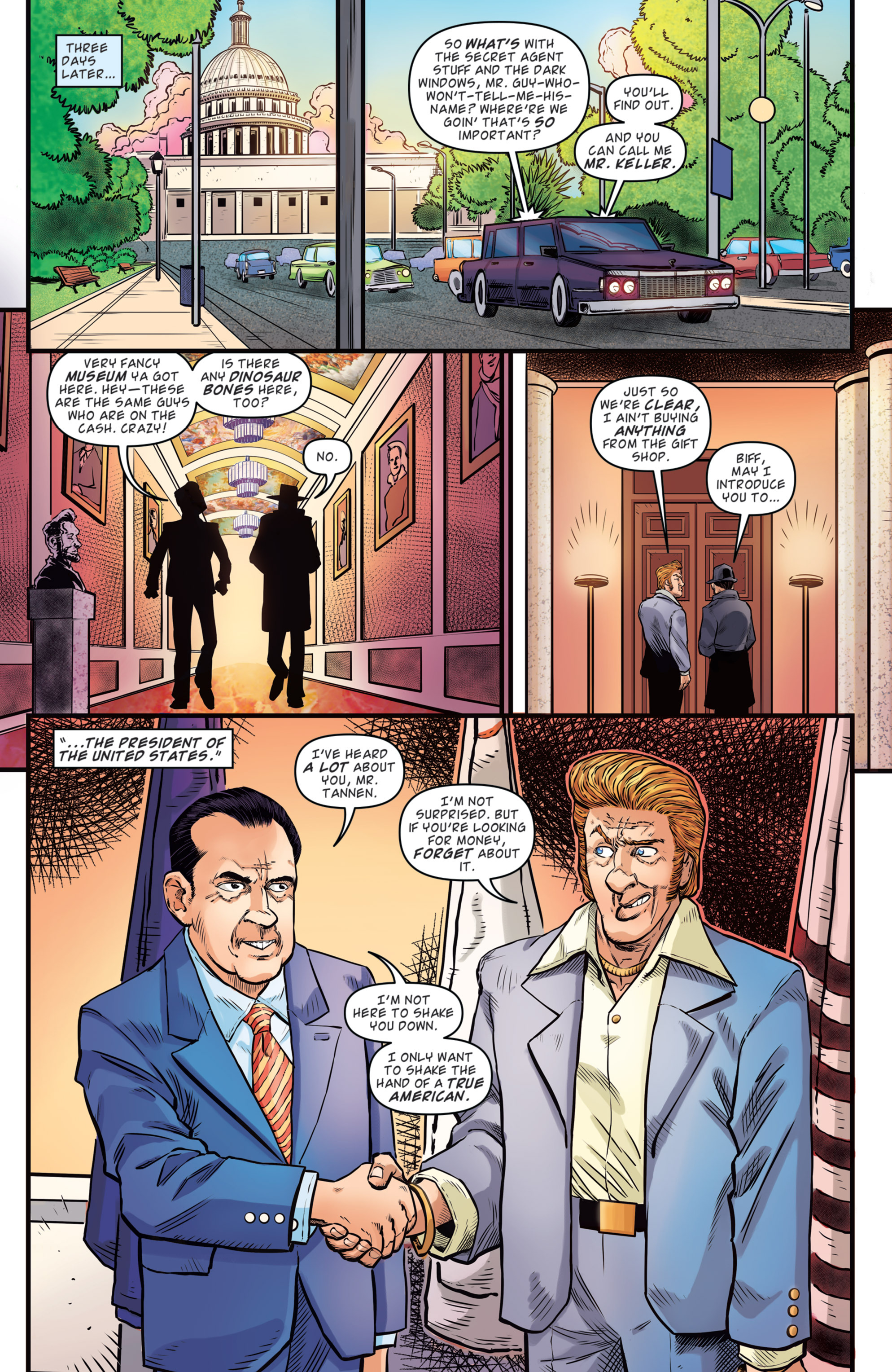 Read online Back to the Future: Biff to the Future comic -  Issue #4 - 8