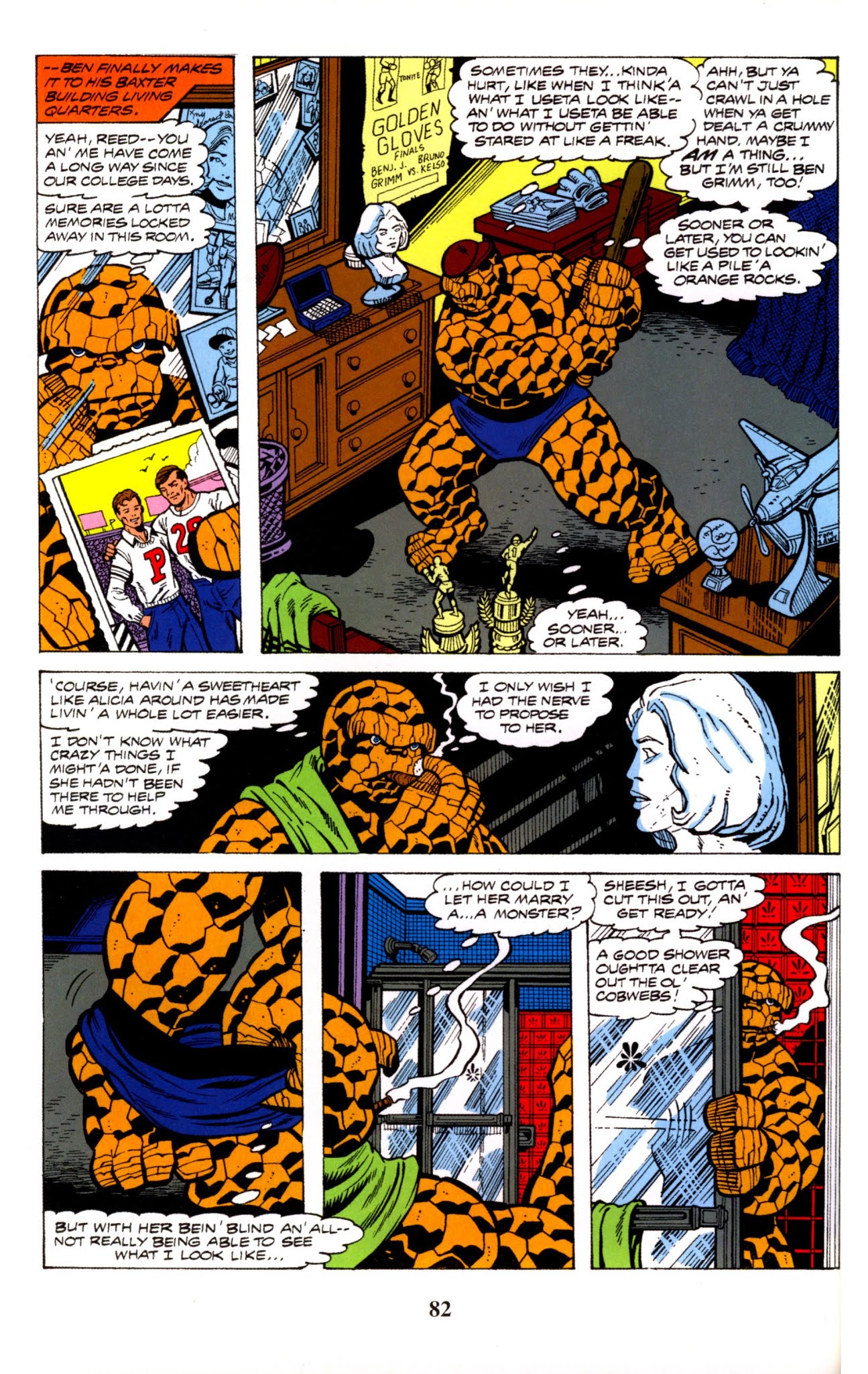 Read online Fantastic Four Visionaries: George Perez comic -  Issue # TPB 2 (Part 1) - 82