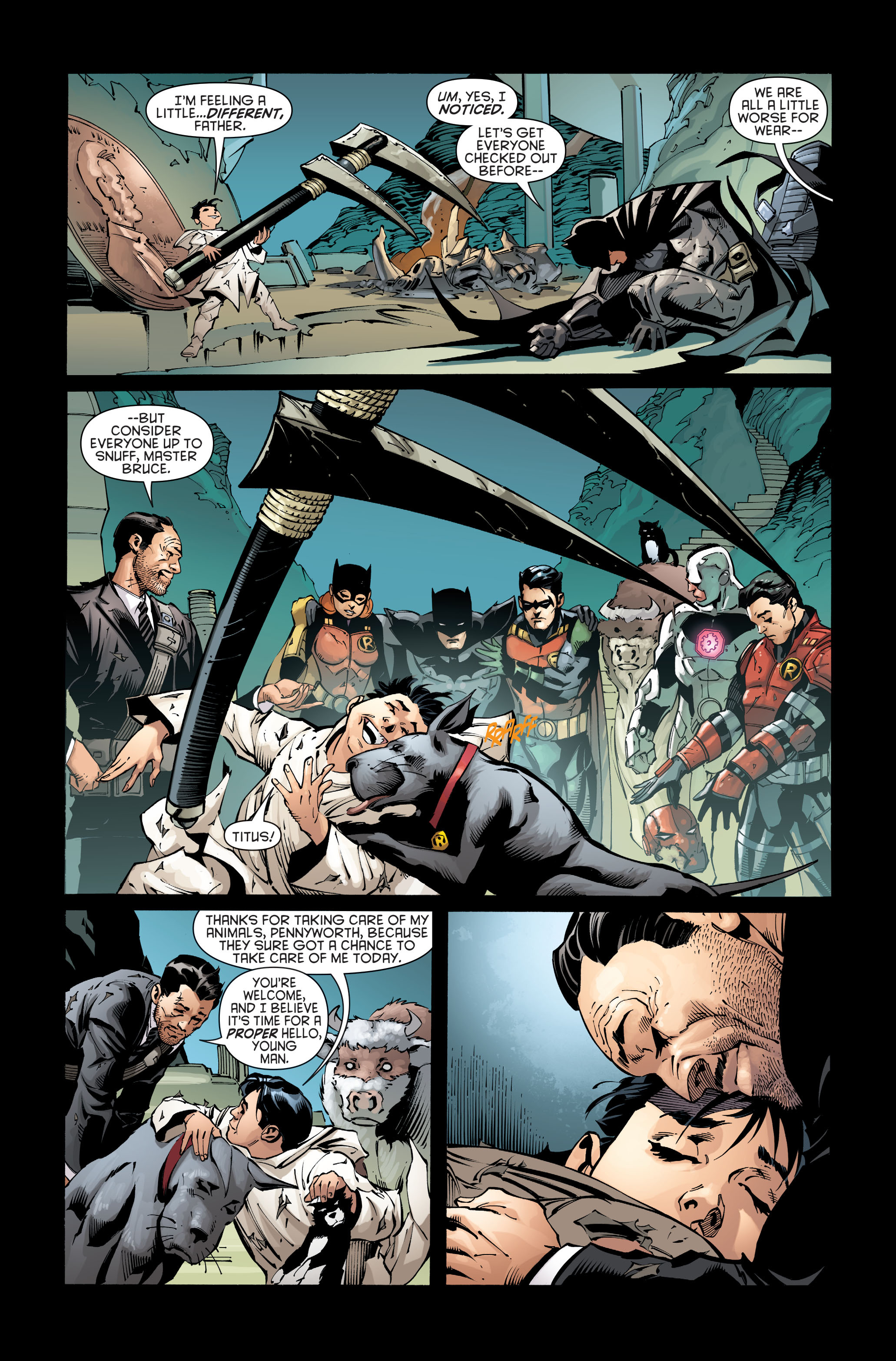Read online Batman and Robin by Peter J. Tomasi and Patrick Gleason Omnibus comic -  Issue # TPB (Part 11) - 63