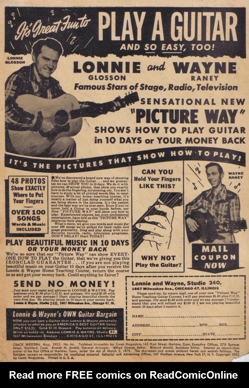 Read online Crack Western comic -  Issue #84 - 2