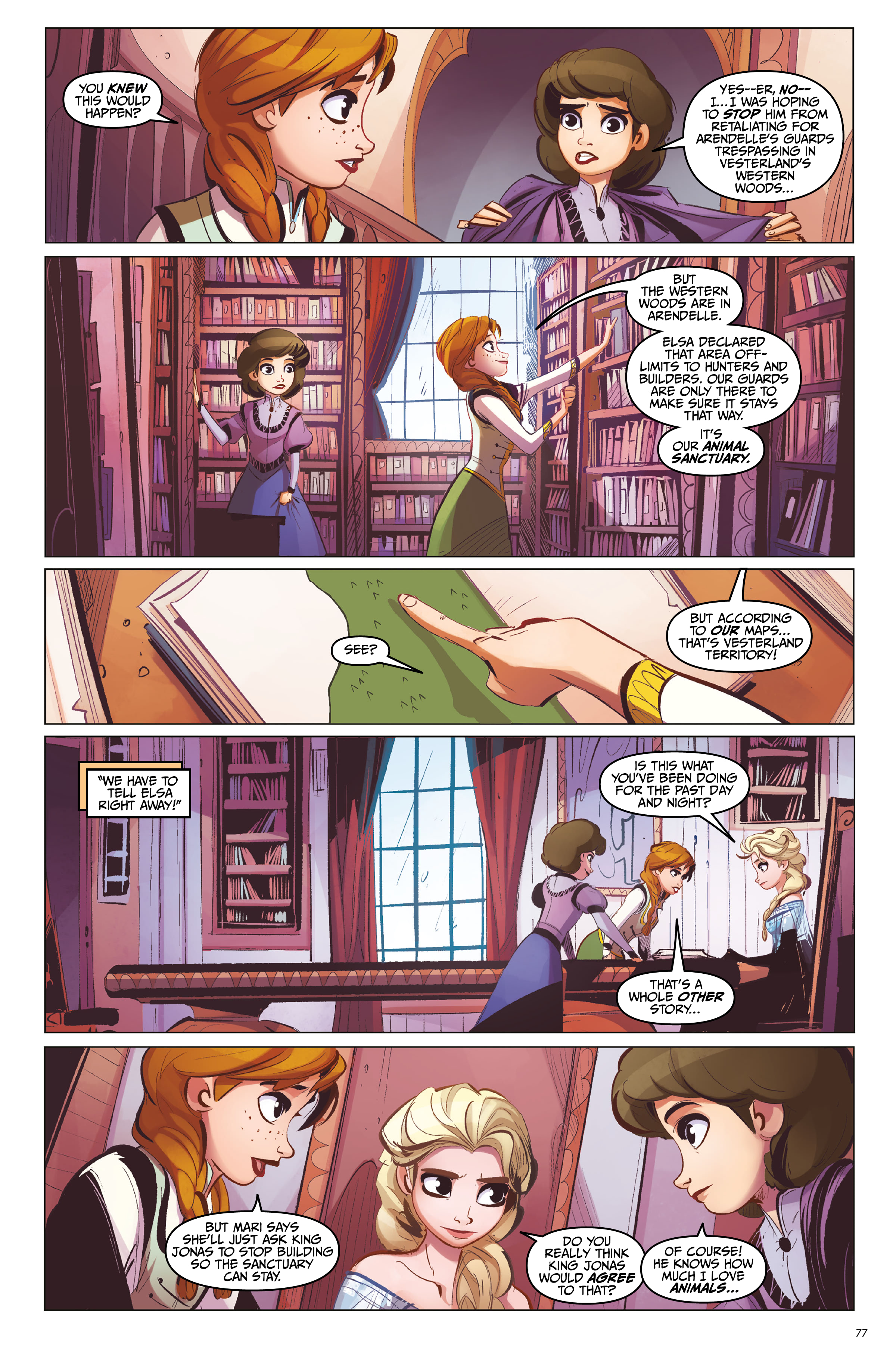 Read online Disney Frozen Library Edition comic -  Issue # TPB (Part 1) - 79
