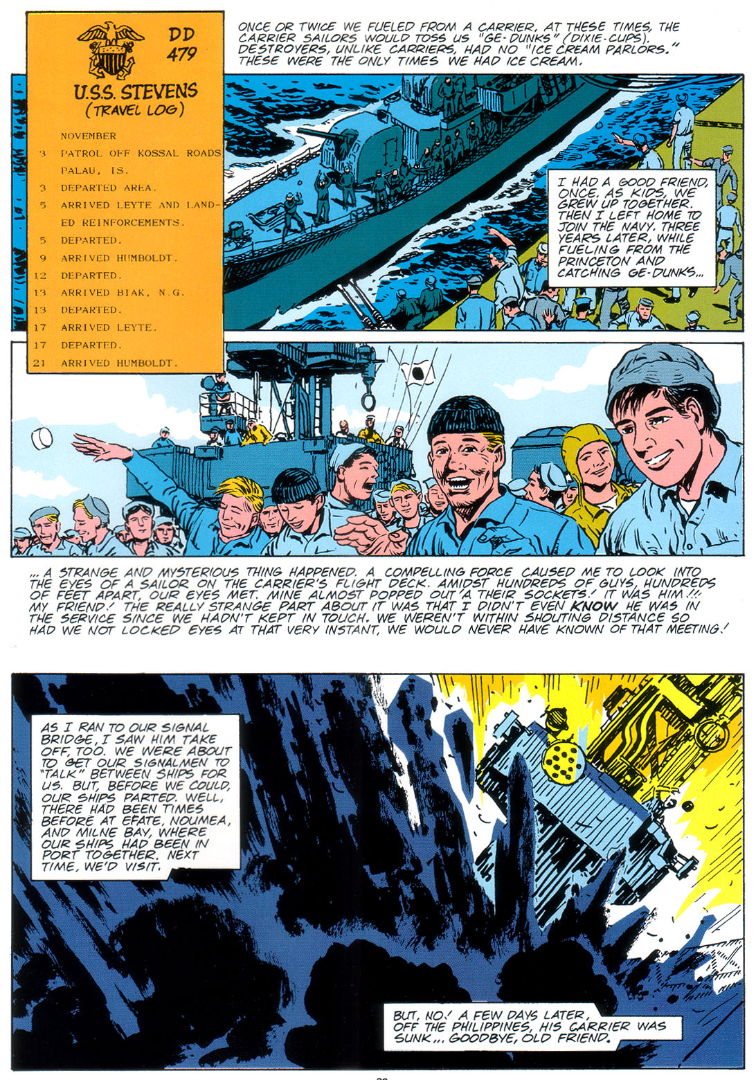 Read online Marvel Graphic Novel comic -  Issue #48 - A Sailors Story - Book 2 - 39