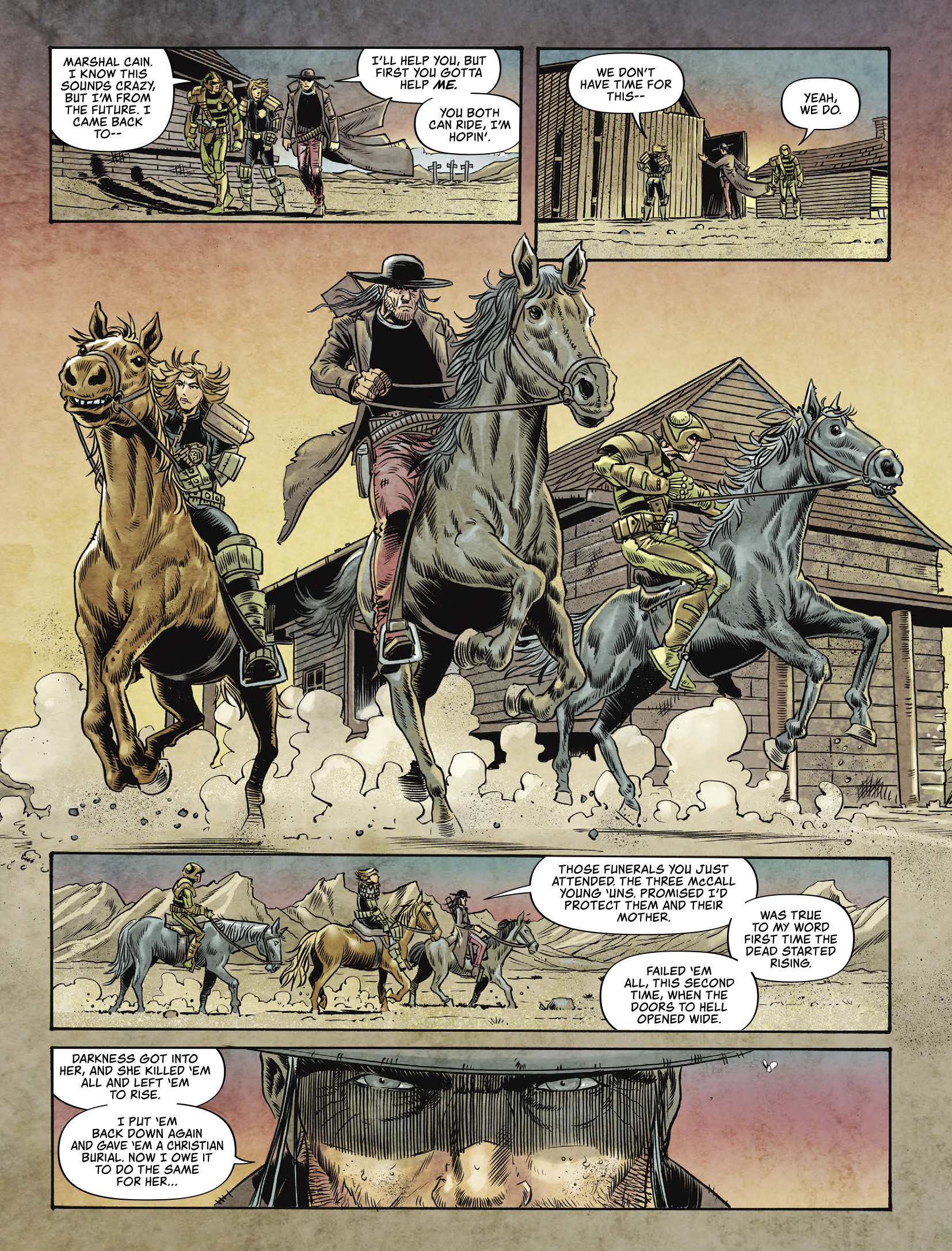 Read online Judge Dredd Megazine (Vol. 5) comic -  Issue #448 - 28