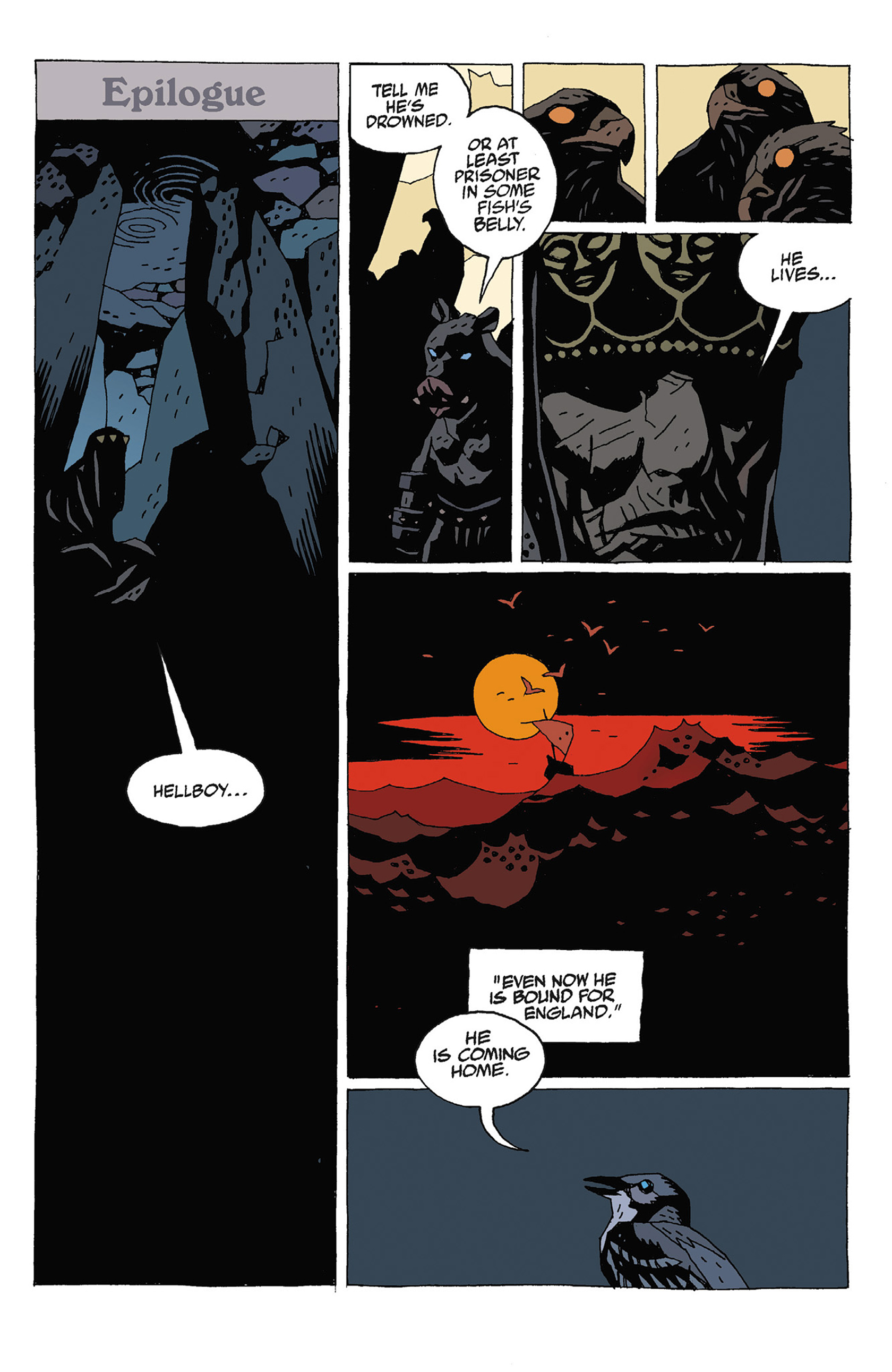 Read online Hellboy: Strange Places comic -  Issue # TPB - 127