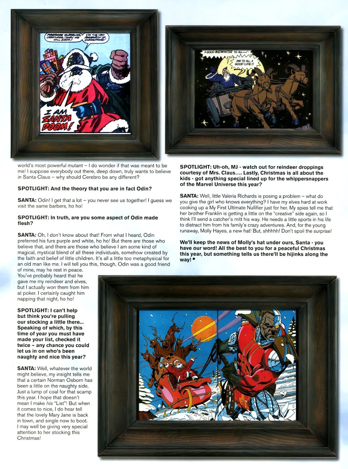 Marvel Holiday Spectacular Magazine issue TPB - Page 95