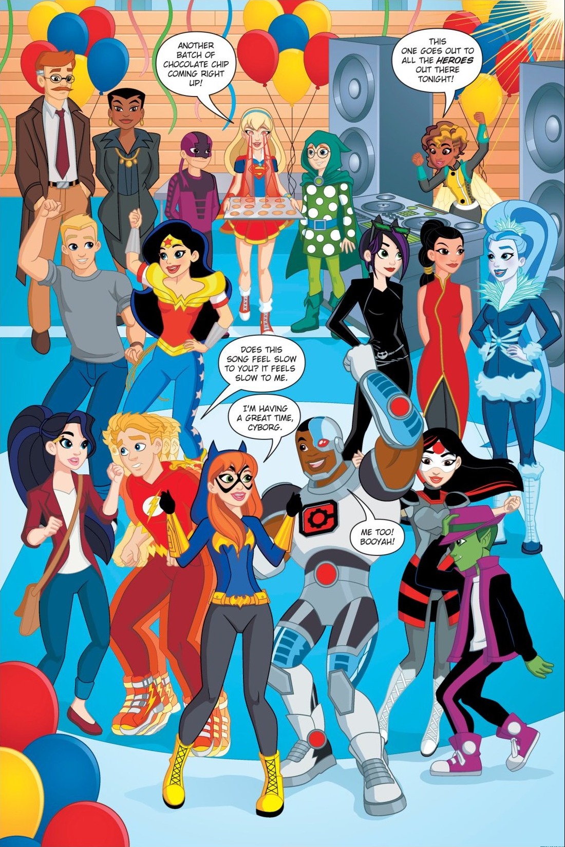 Read online DC Super Hero Girls: Date With Disaster comic -  Issue # TPB - 121