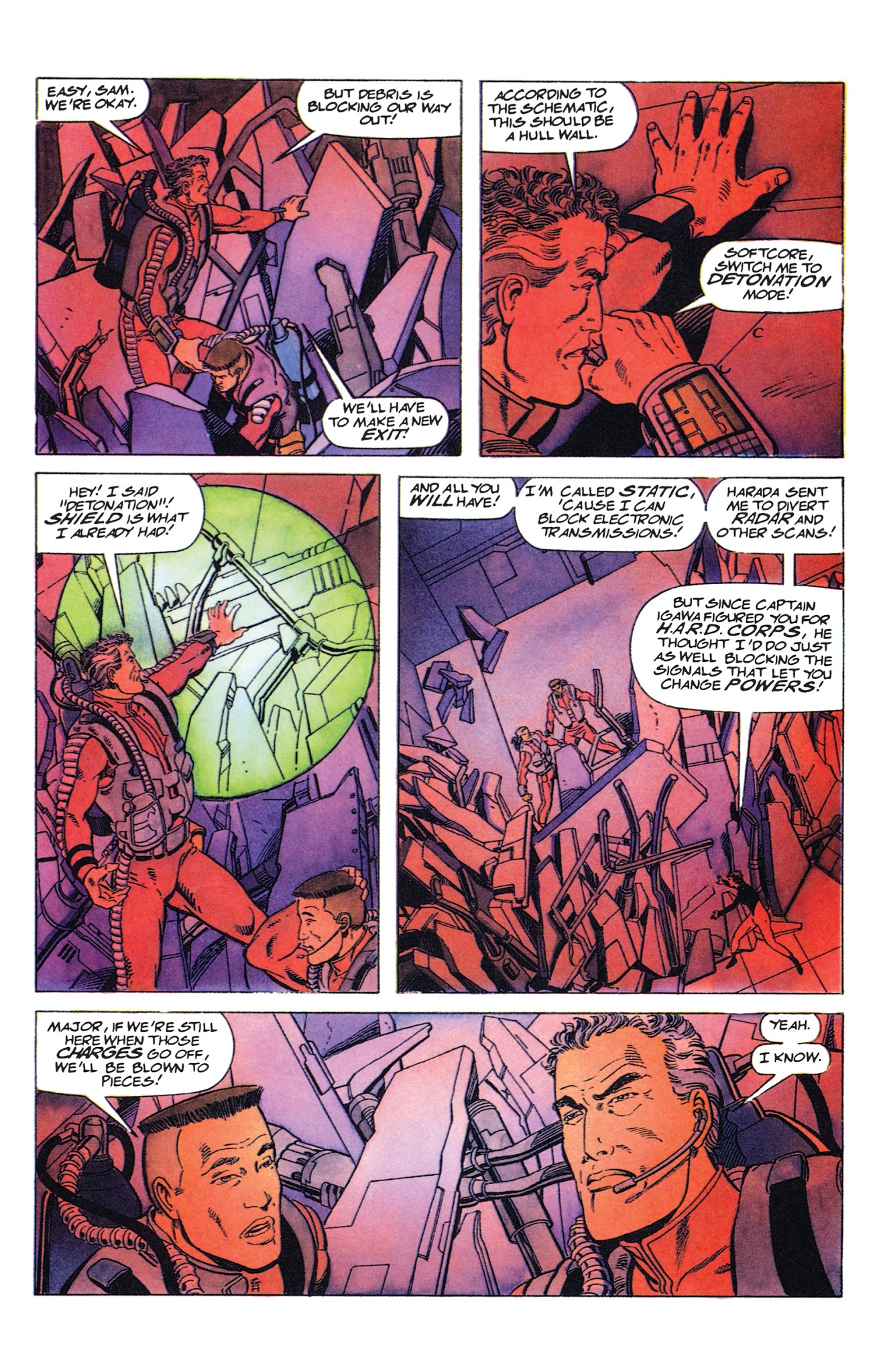Read online Valiant Masters H.A.R.D. Corps comic -  Issue # TPB - 139