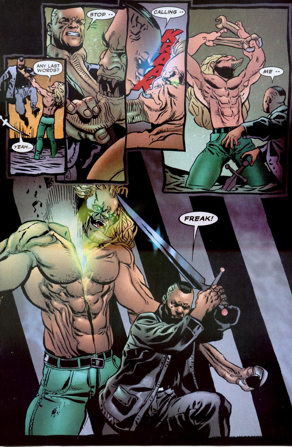 Read online Blade (2002) comic -  Issue #5 - 19