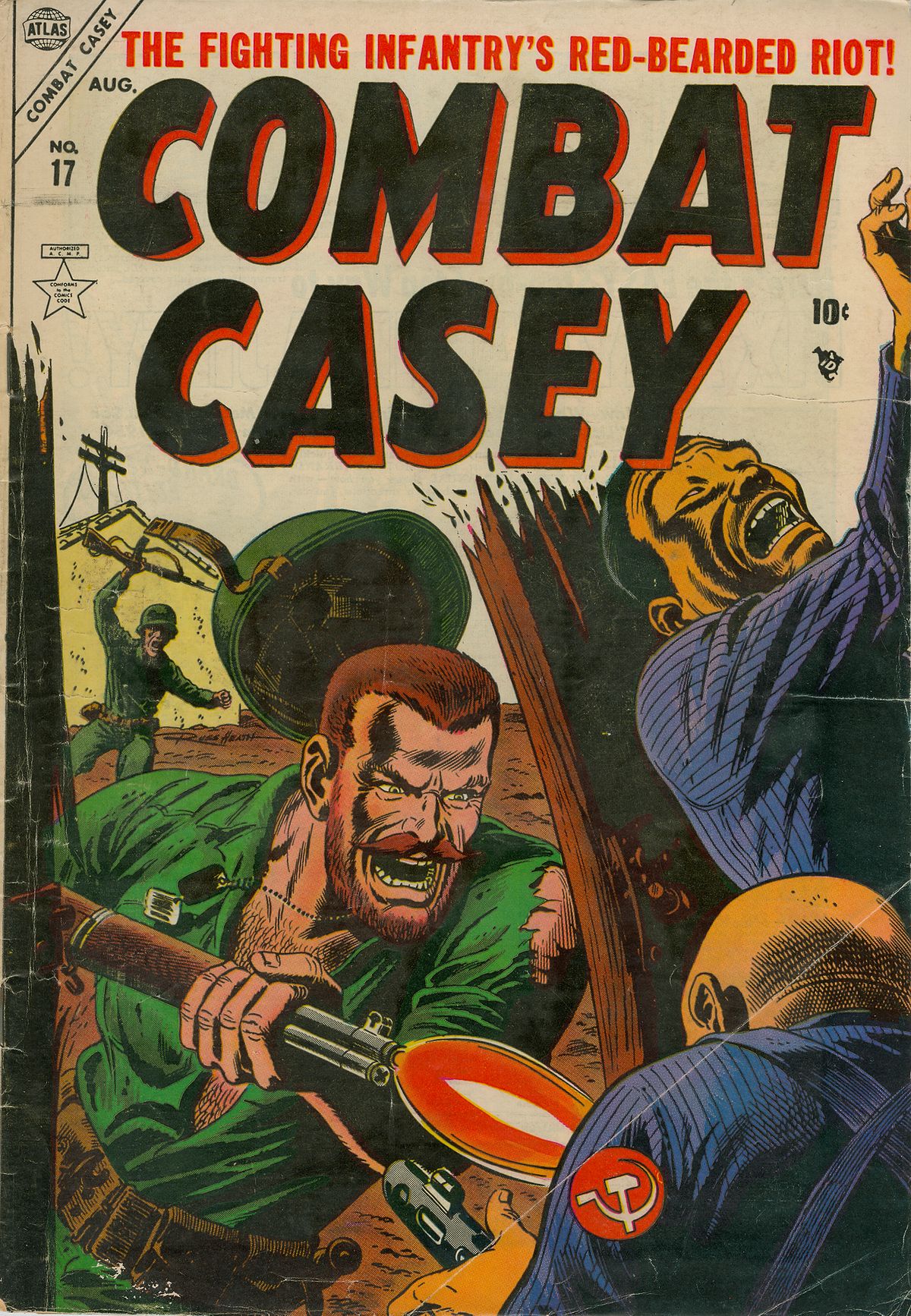 Read online Combat Casey comic -  Issue #17 - 1