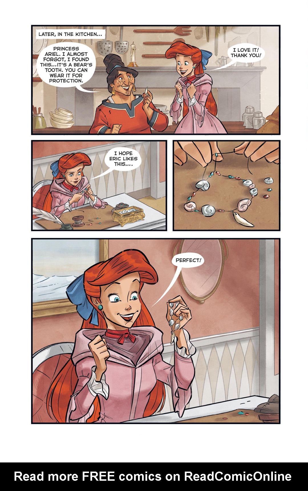 Read online Ariel and the Curse of the Sea Witches comic -  Issue # TPB - 48