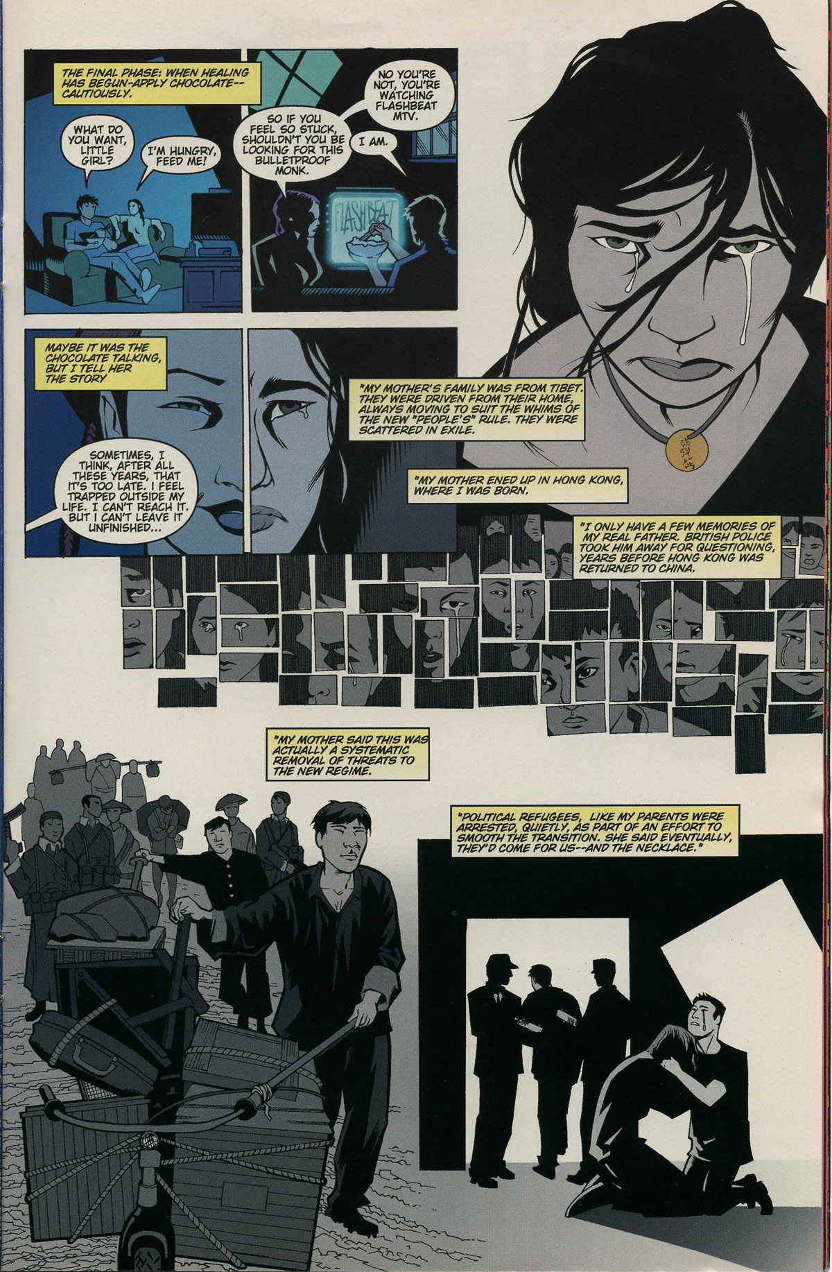 Read online Bulletproof Monk comic -  Issue #1 - 23