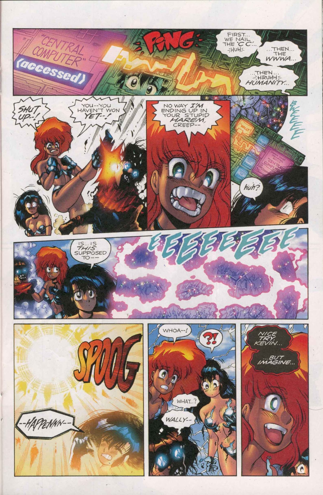 Read online The Dirty Pair: Sim Hell Remastered comic -  Issue #4 - 23