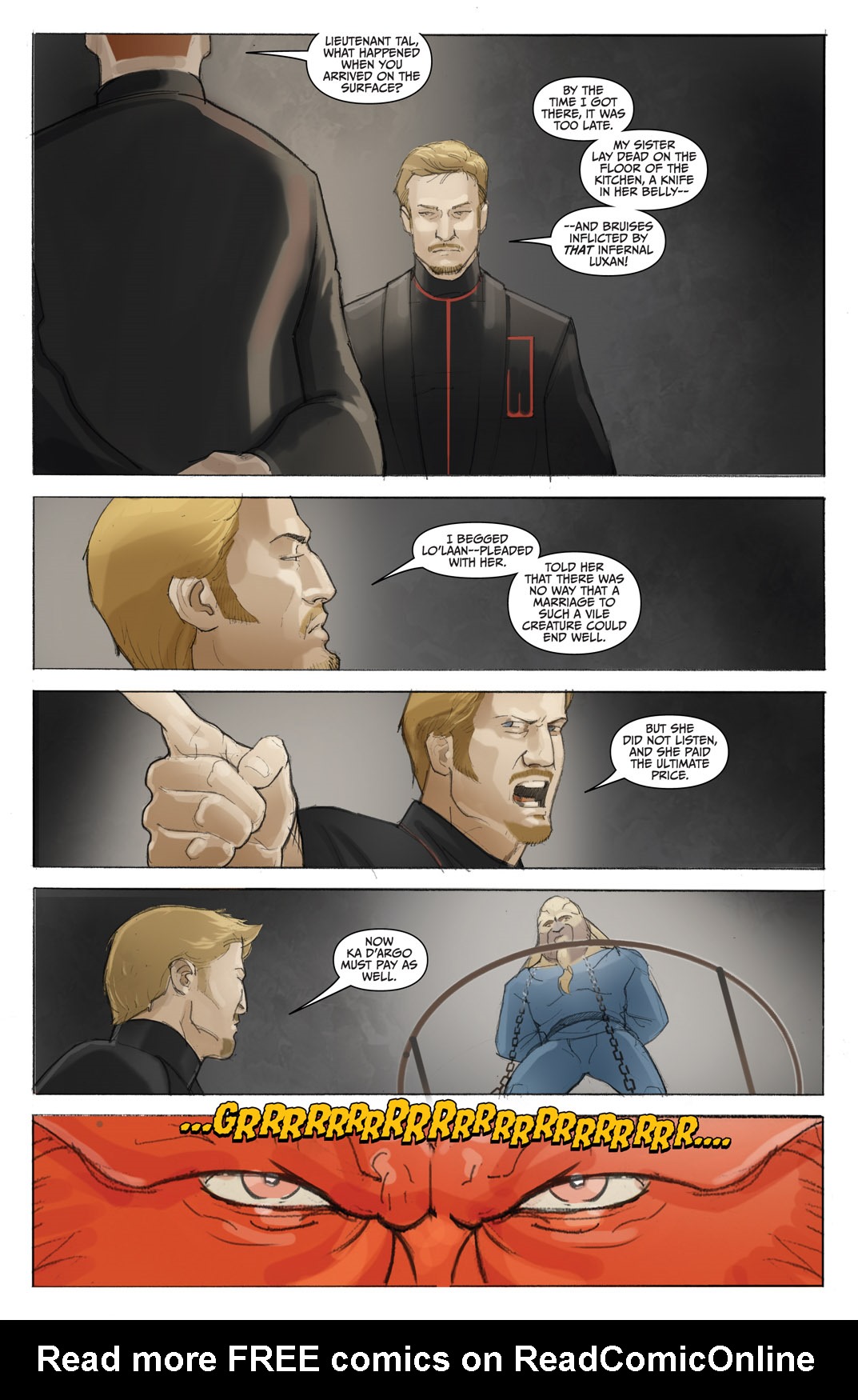 Read online Farscape: D'Argo's Trial comic -  Issue #4 - 15