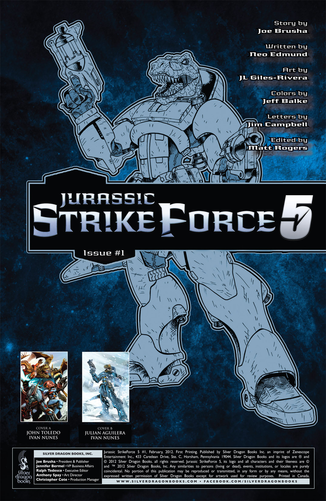 Read online Jurassic StrikeForce 5 comic -  Issue # _TPB - 16