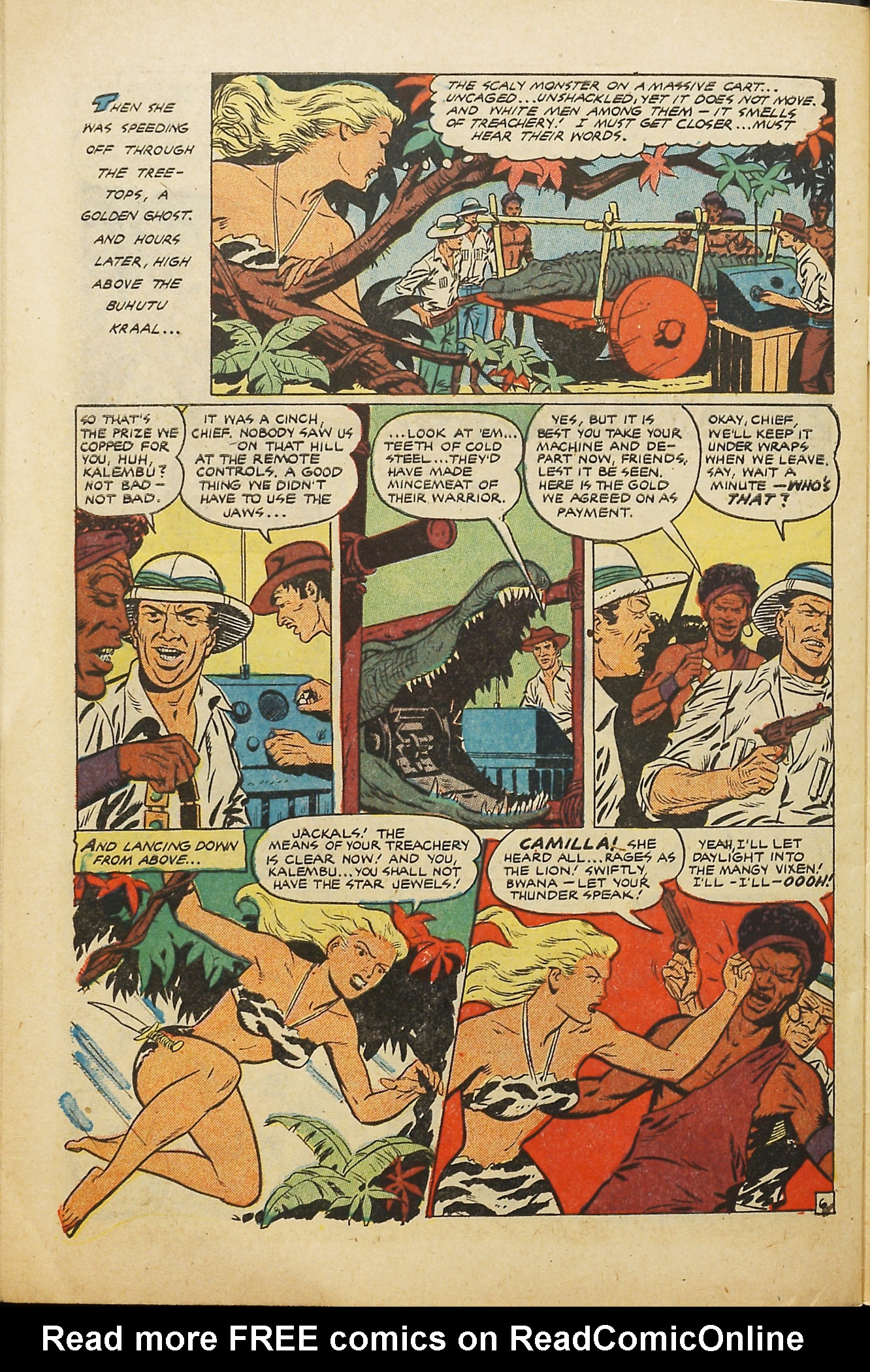 Read online Jungle Comics comic -  Issue #143 - 32
