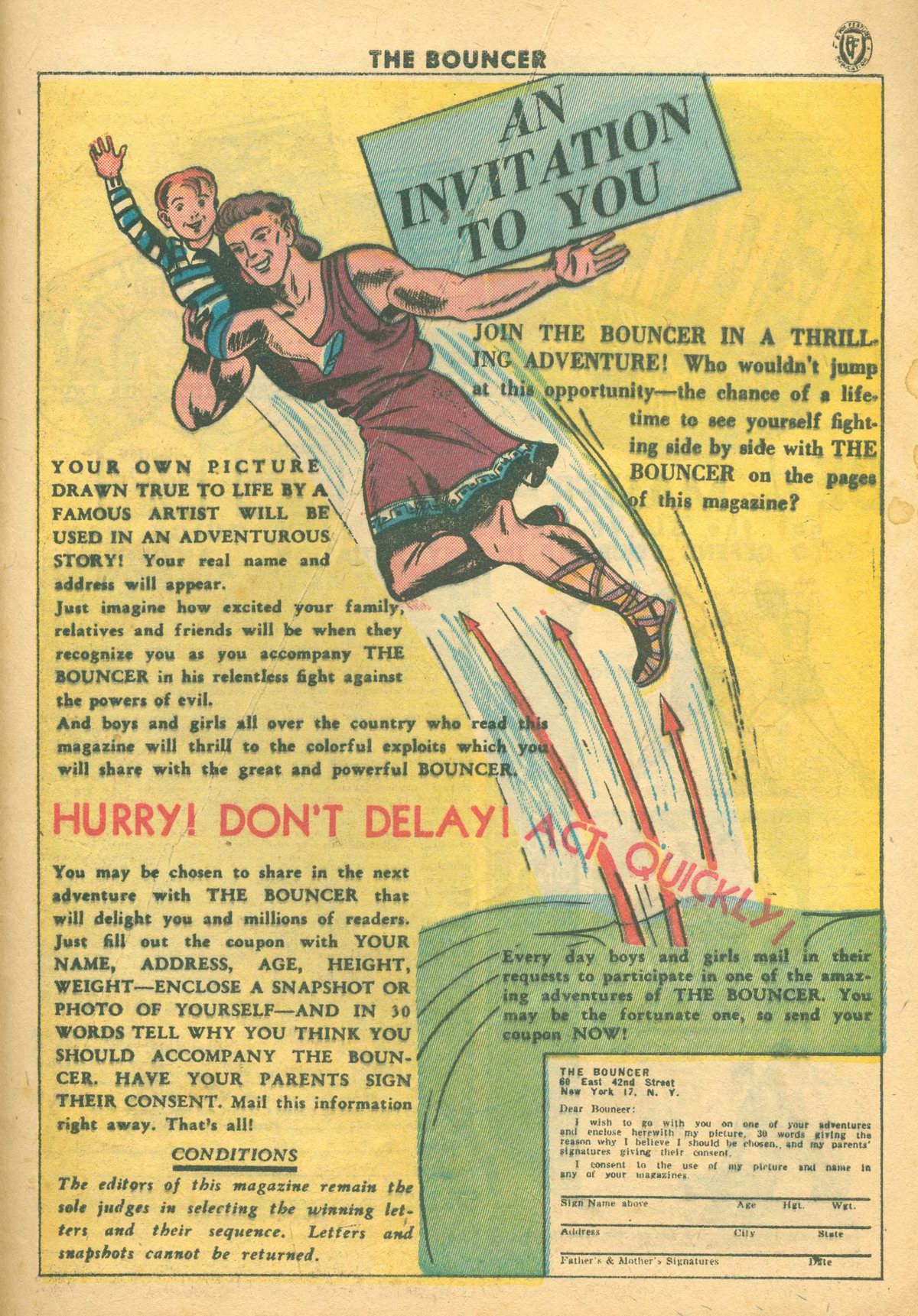 Read online The Bouncer (1944) comic -  Issue #12 - 33