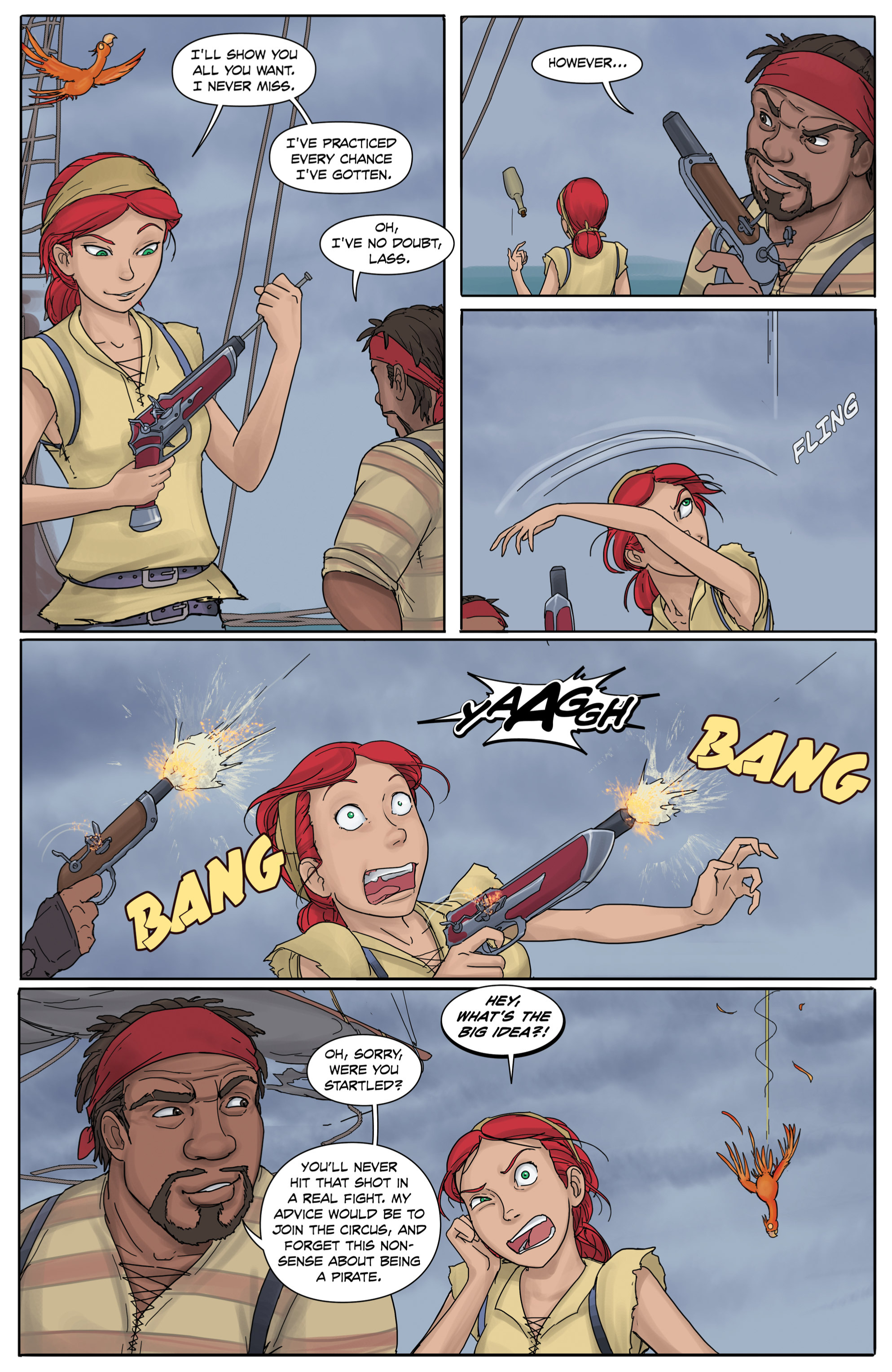 Read online Anne Bonnie comic -  Issue #3 - 7