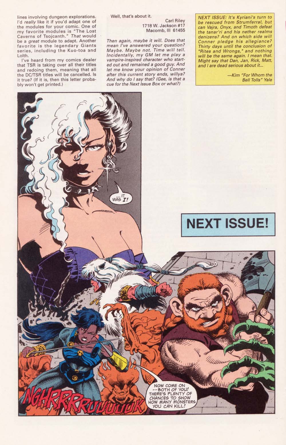 Read online Advanced Dungeons & Dragons comic -  Issue #35 - 26