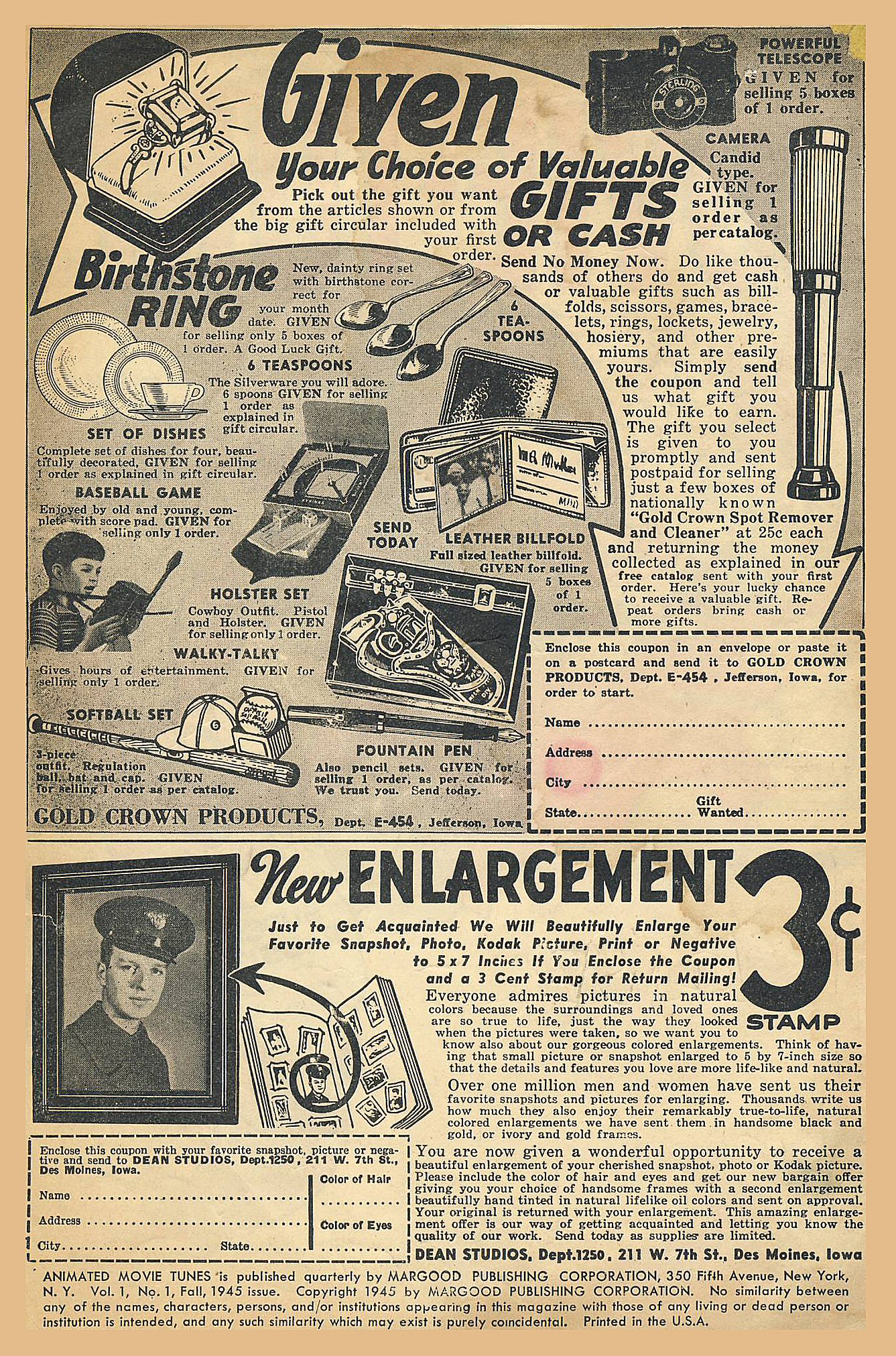 Read online Animated Movie Tunes comic -  Issue #1 - 2