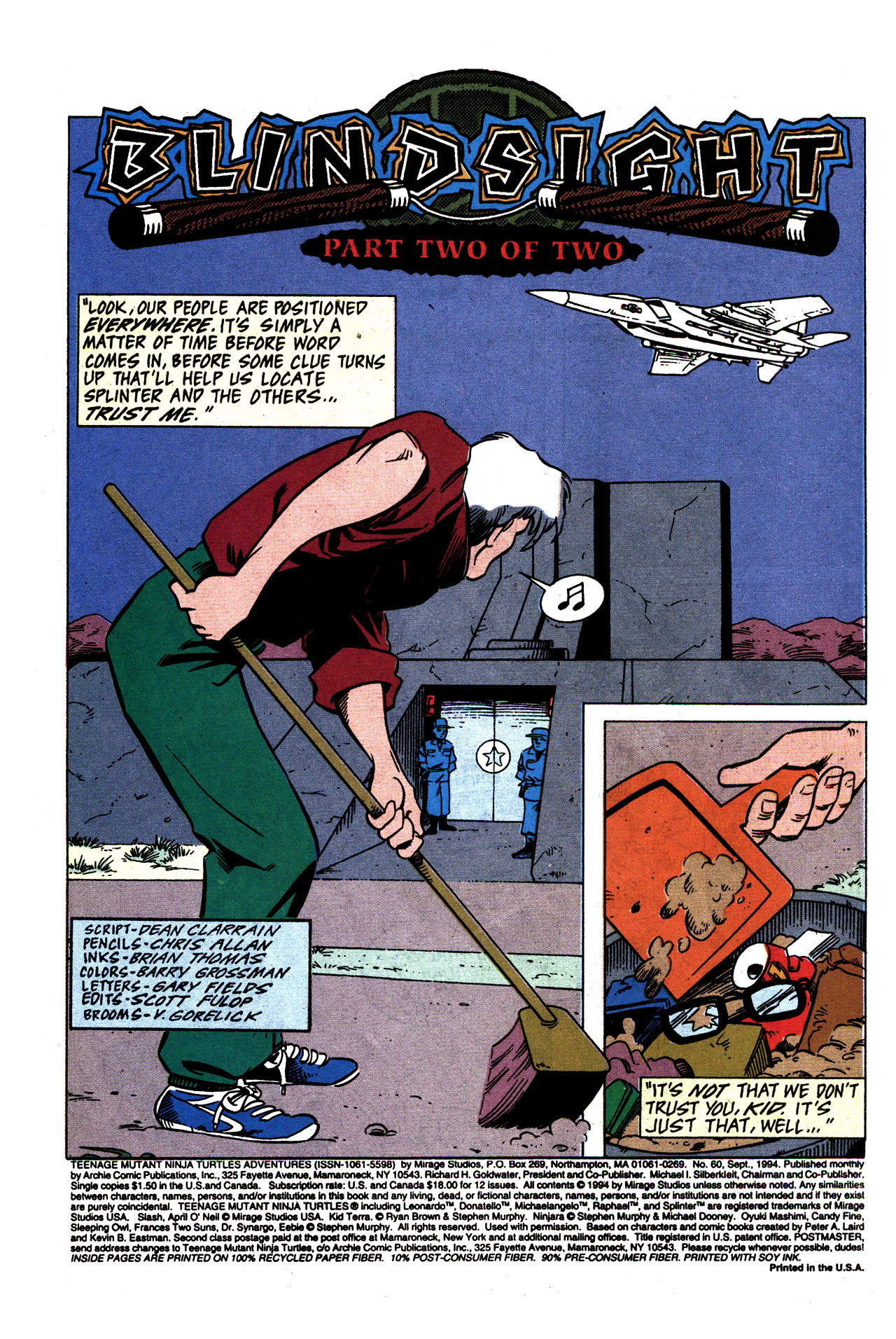 Read online Teenage Mutant Ninja Turtles Adventures (1989) comic -  Issue #60 - 3